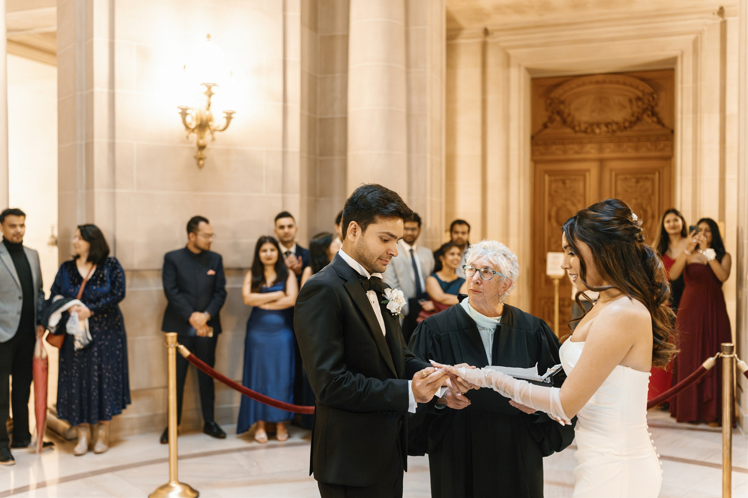 San Francisco City Hall Wedding. Wedding Photography & Videography Team in California, Los Angeles, San Francisco, San Diego and Travel