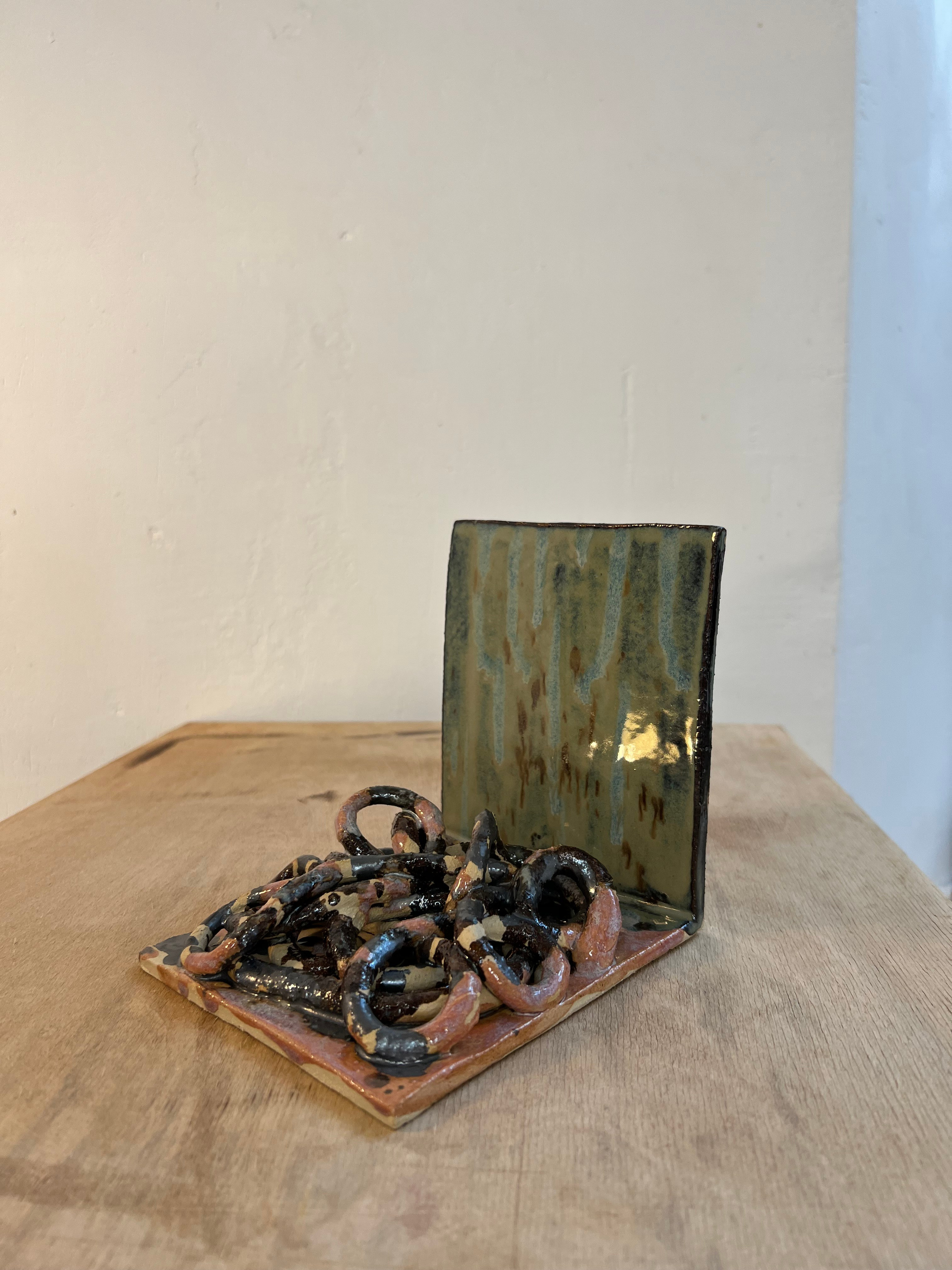 Book stopper. ReefCeramics, based in Nicosia, is a creative hub where handcrafted ce