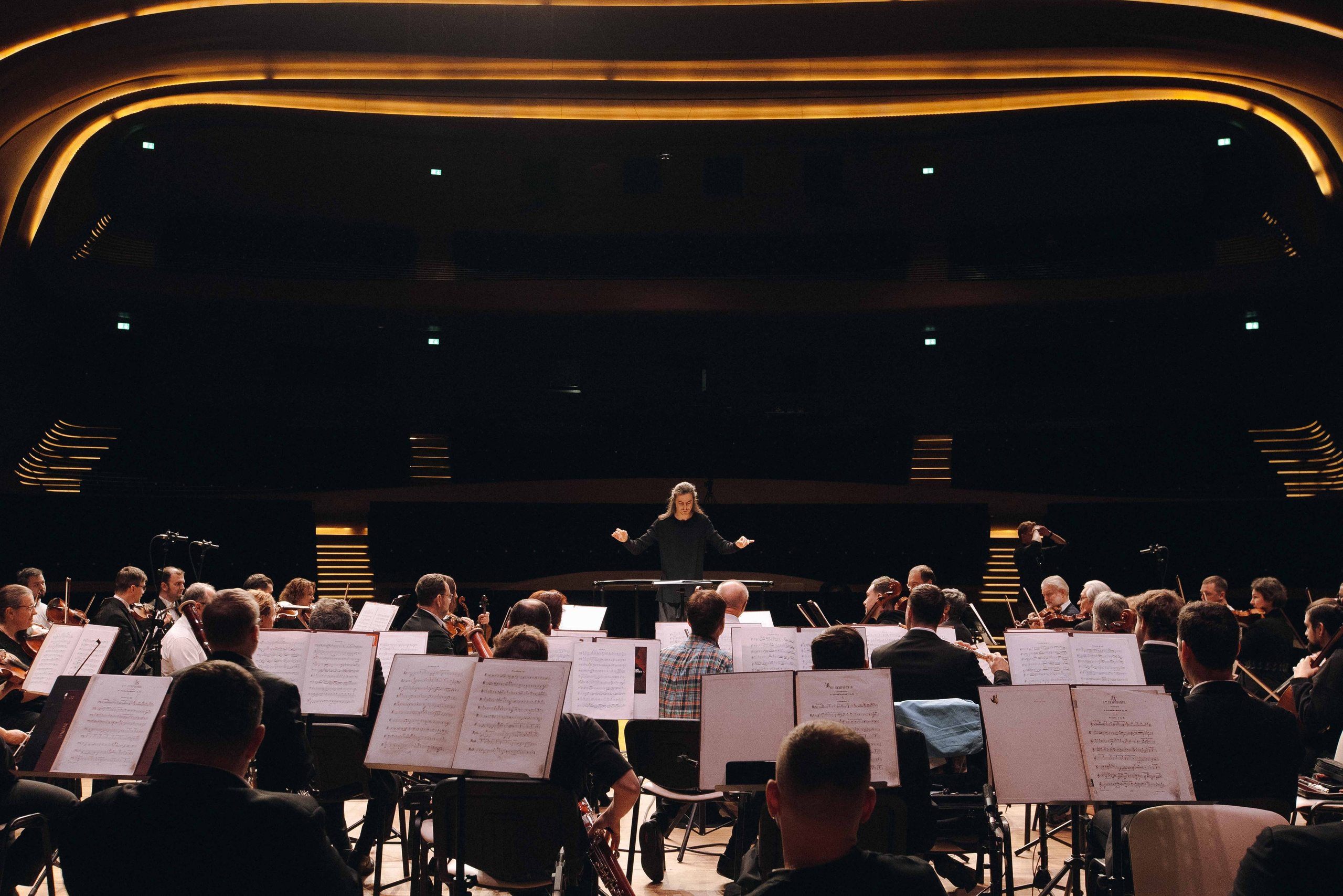 The Tchaikovsky Academic Grand Symphony Orchestra in Baku. Wedding&Event photographer Ismail Rzayev in Baku