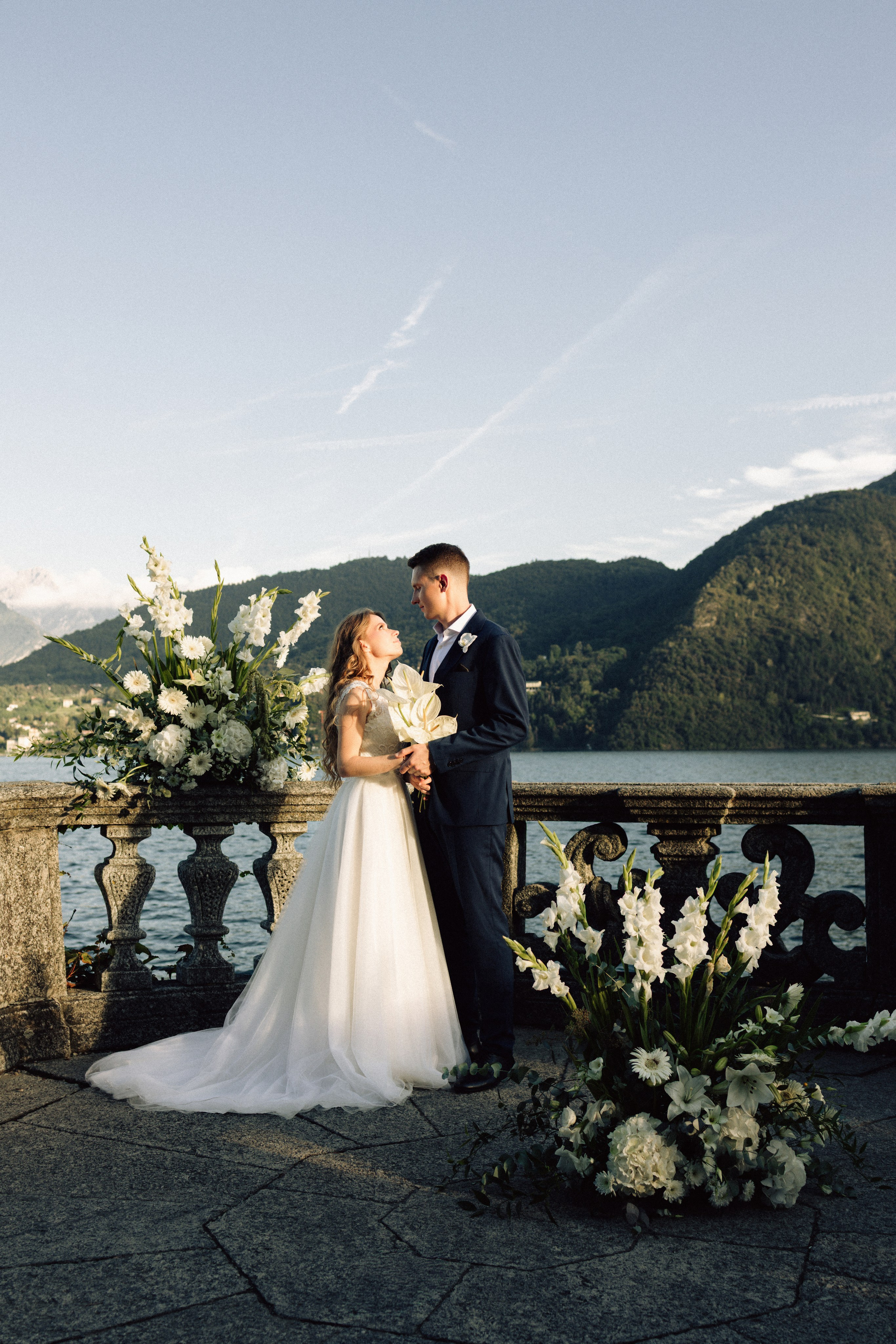 Intimate Elopement by Lake Como in Tremezzo, Italy — Ivanka and Stas. Liza Bizzaro — Italy Wedding, Love Story & Portrait Photographer in Milan, Turin, Piedmont and Across Italy