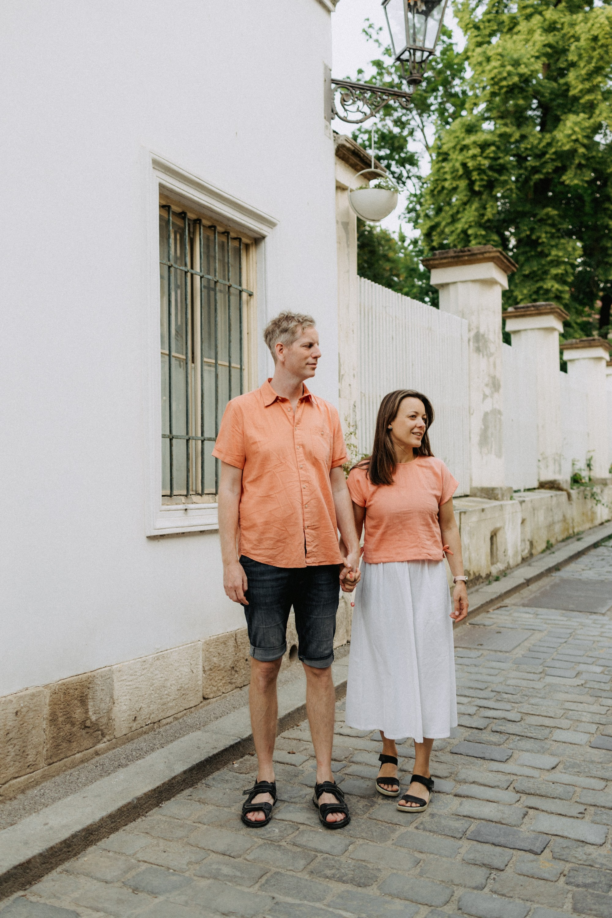 Family in the city. Elena Gorobets. Photographer in Zagreb