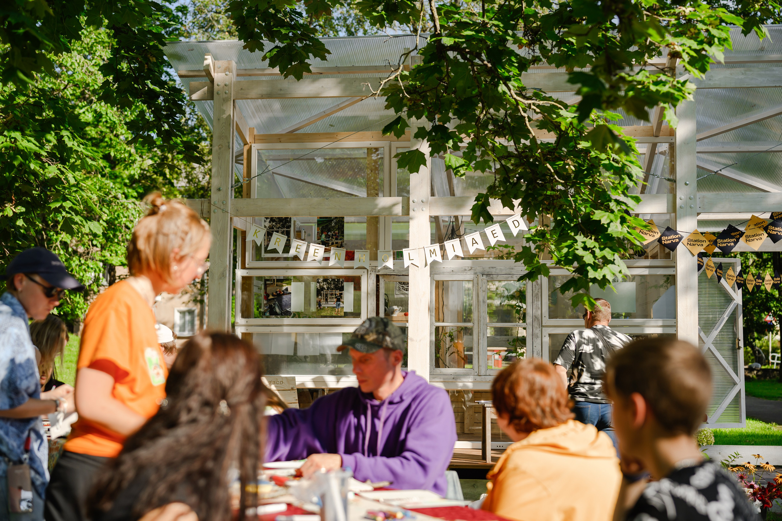 Station Narva 2025. Jelizaveta Gross - reportaaži- ja portreefotograaf Narvas