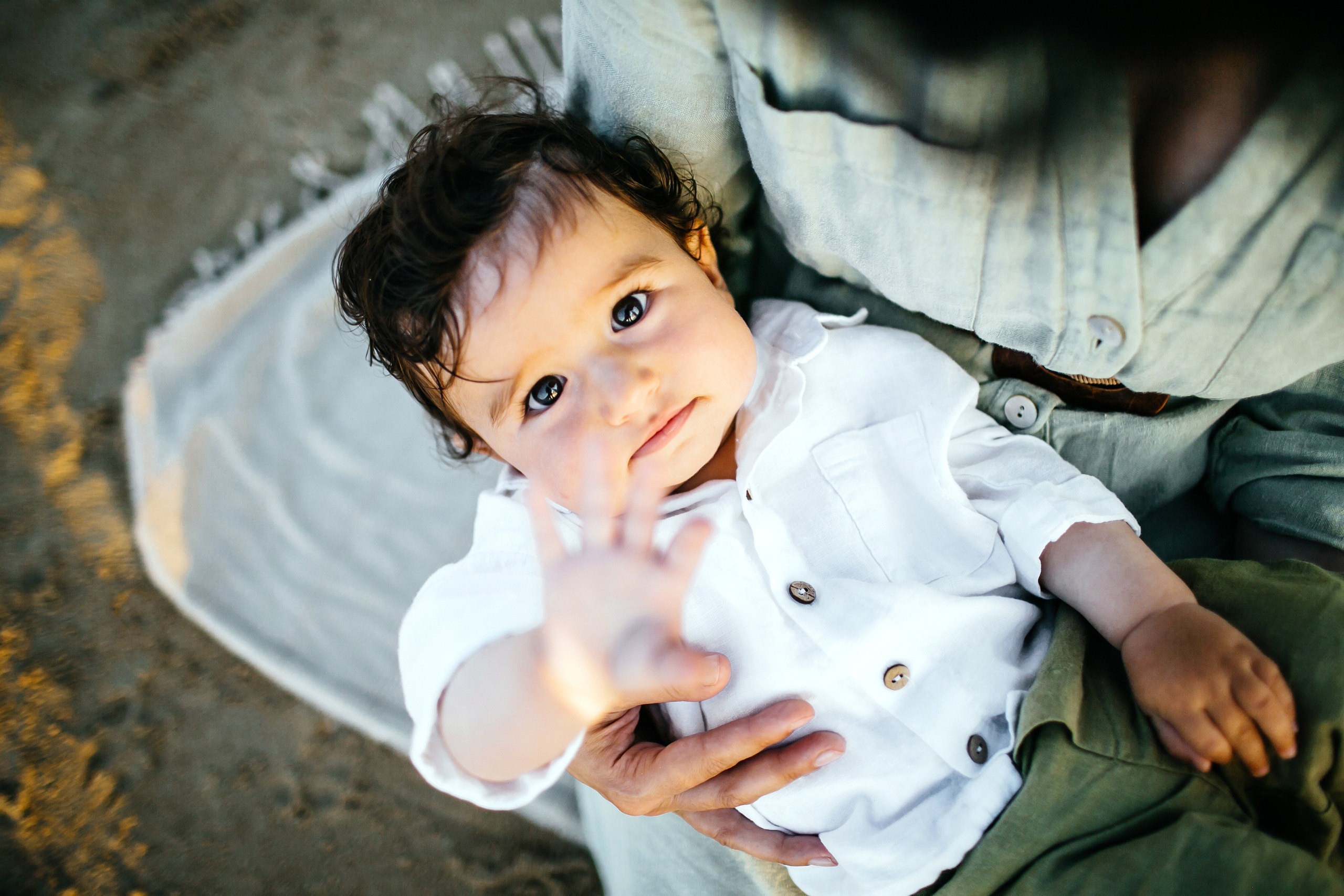 Studentim beach / Eithan 9 month. Family photographer in Israel