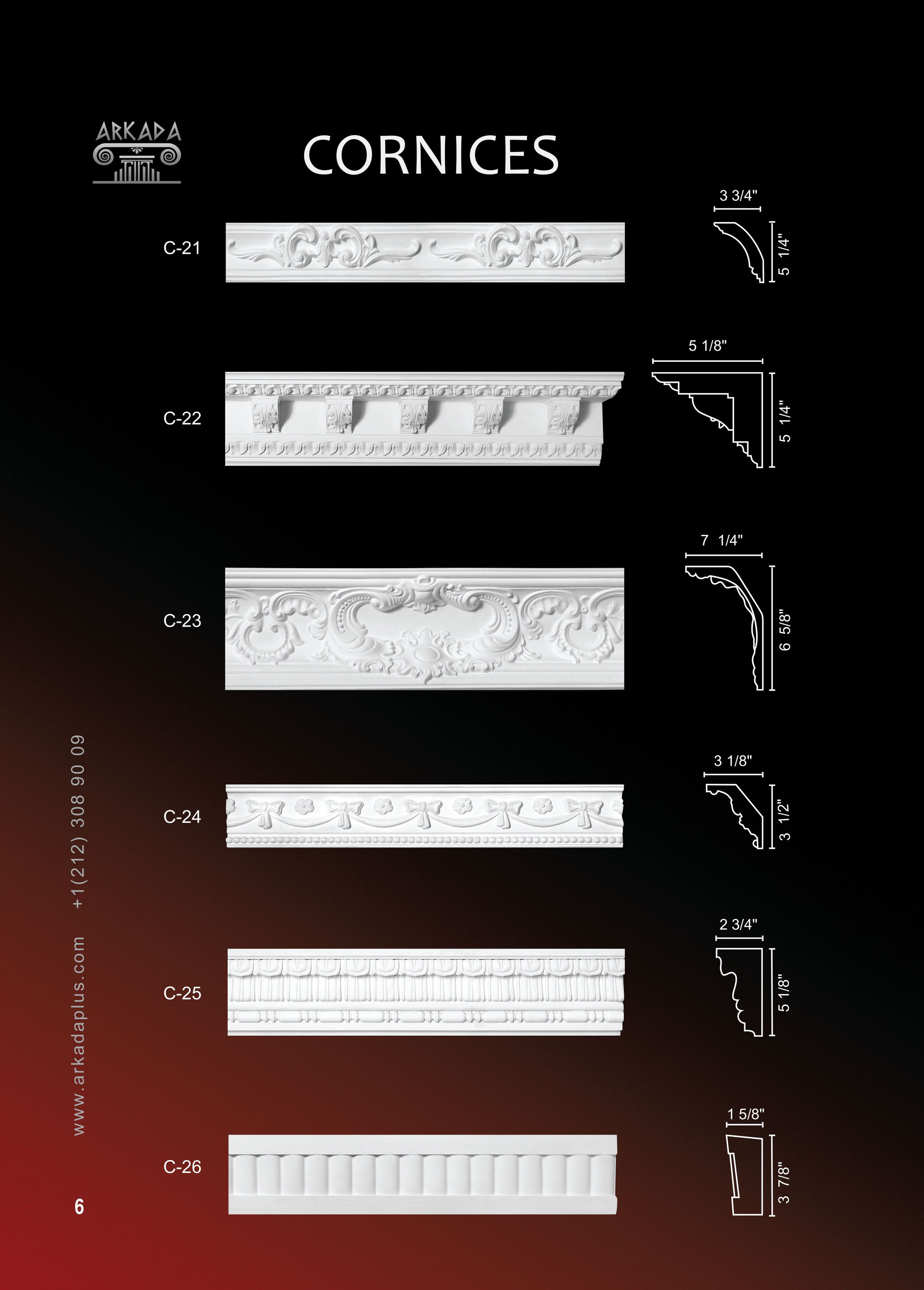 Crown Molding. Plaster molding