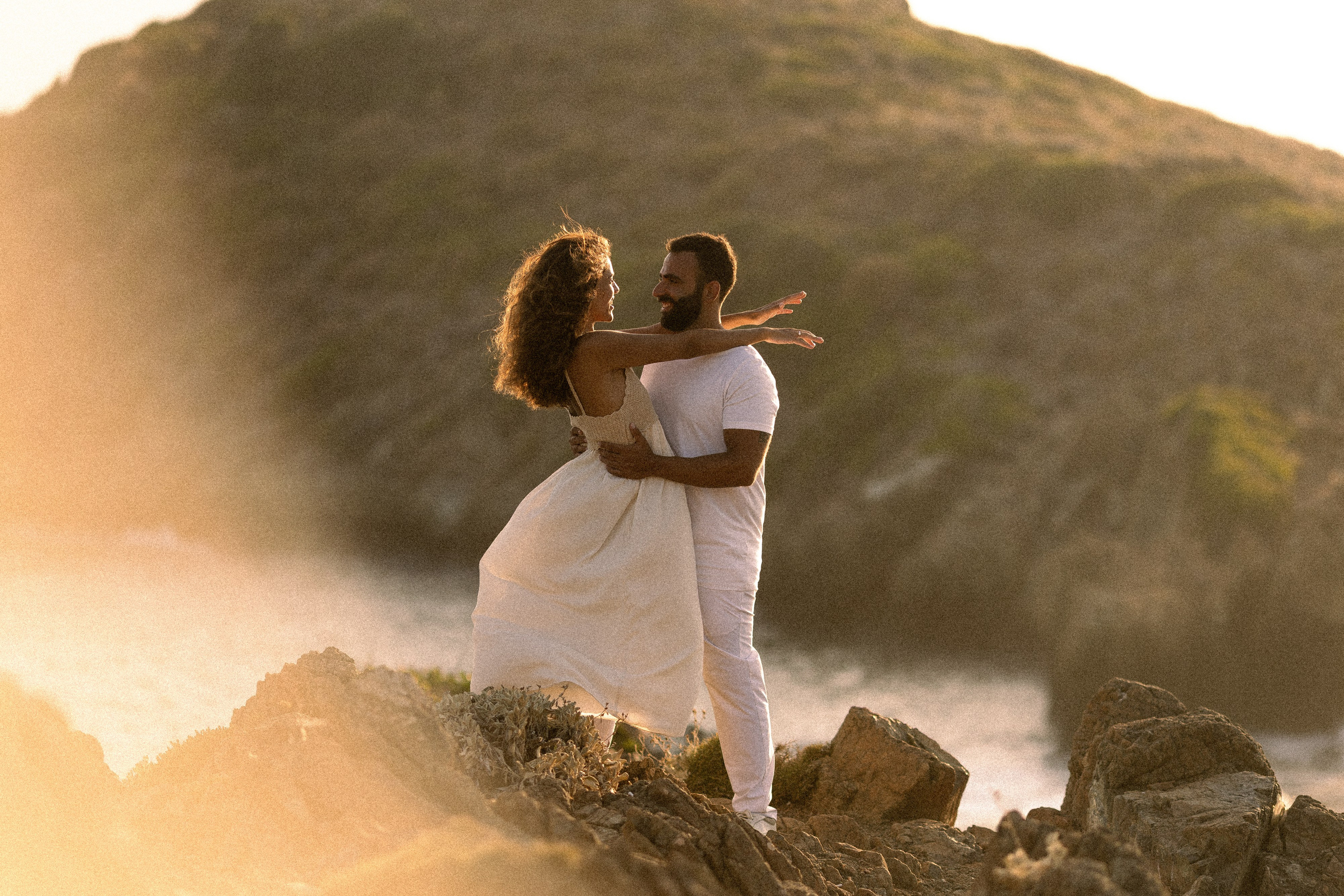 Sea and rocks love story. Professional photo & video in Marmaris Turkey