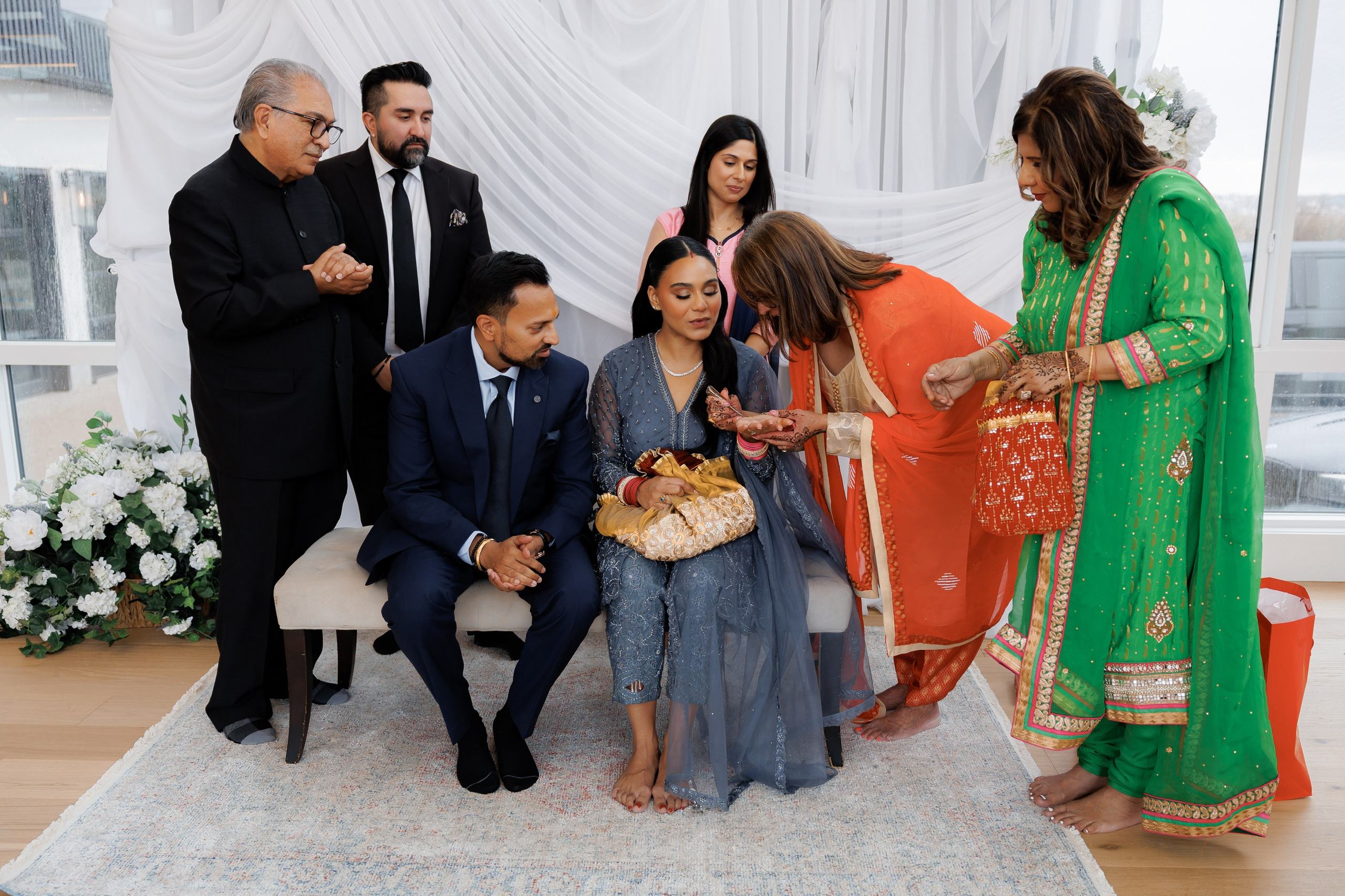 Rokha ceremony. Home