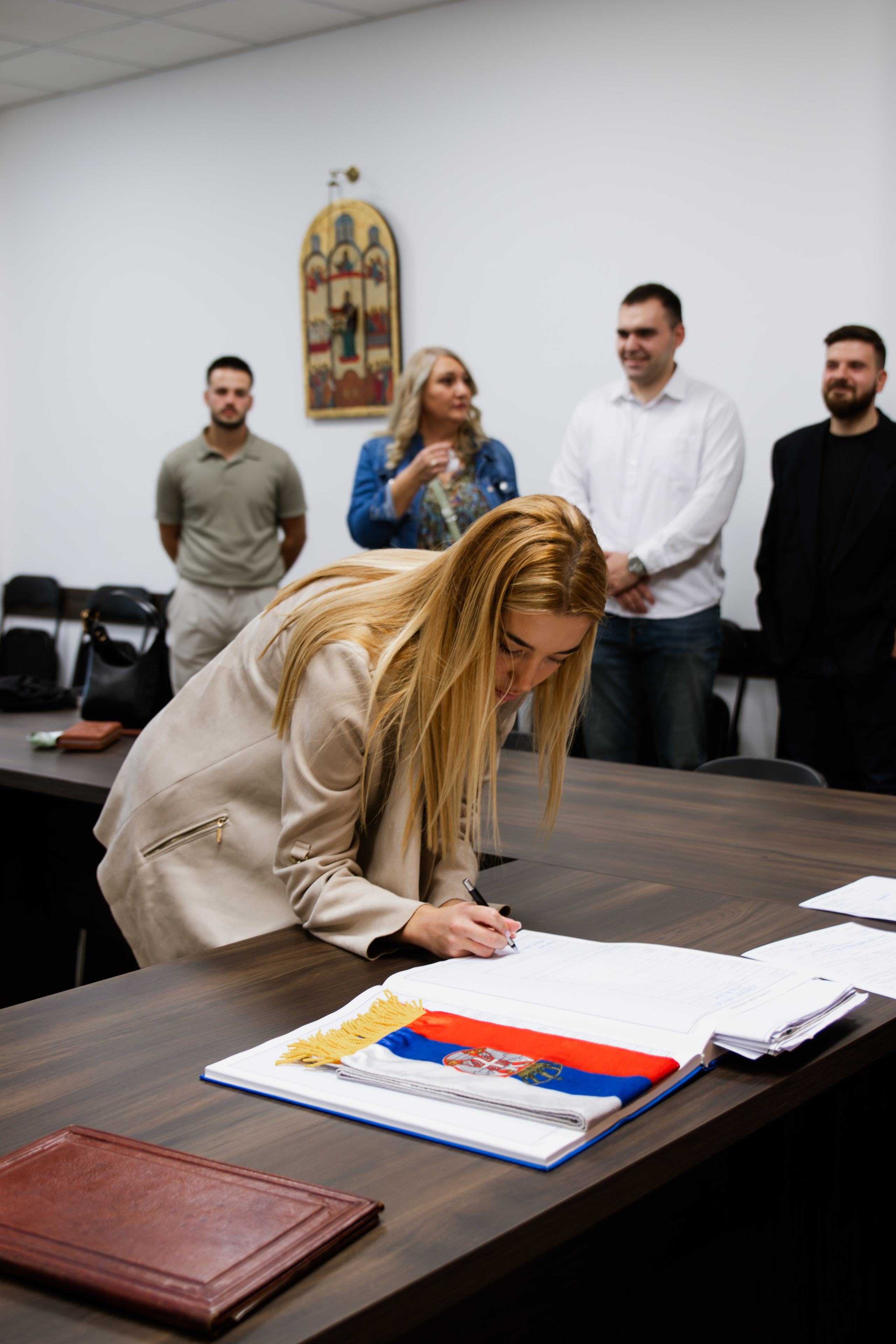 Marija & Damjan — opštinsko venčanje. Marizella Photography