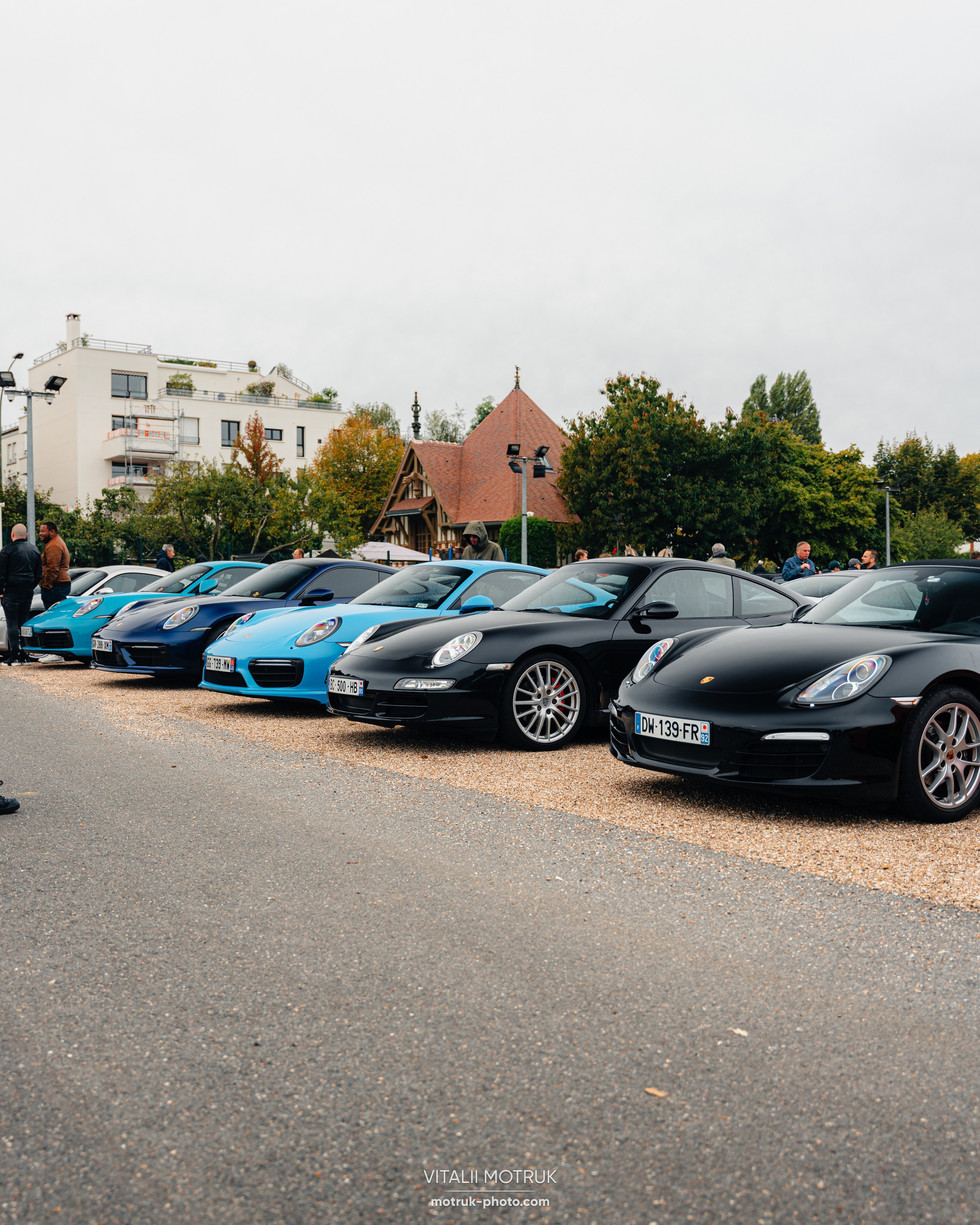 Cars and Coffee 29 septembre 2024. Photographe de voitures à Paris — Vitalii Motruk