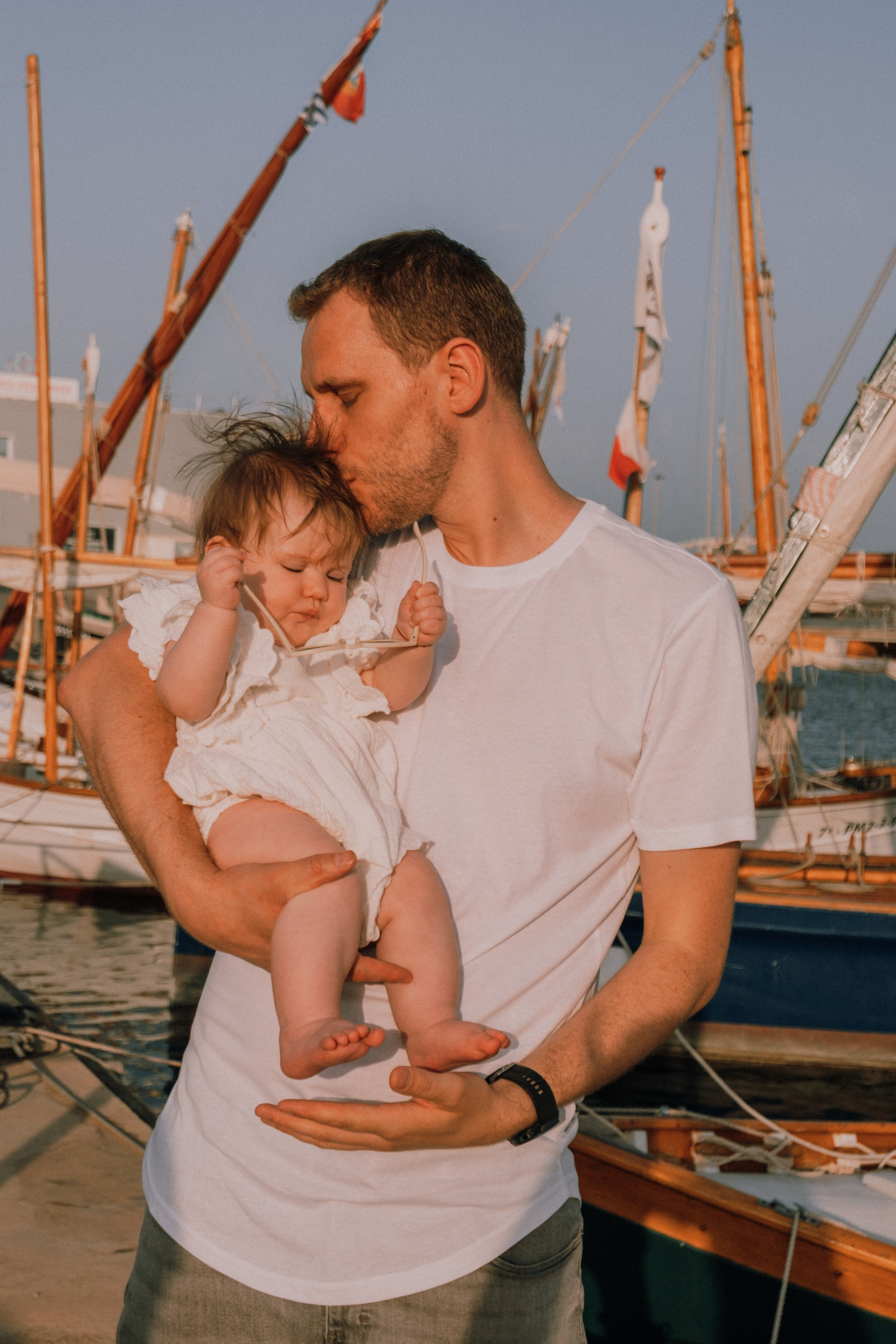 Семейная фотосессия на пляже. Профессиональная фотосъемка в Калафелле — Елена Медведева