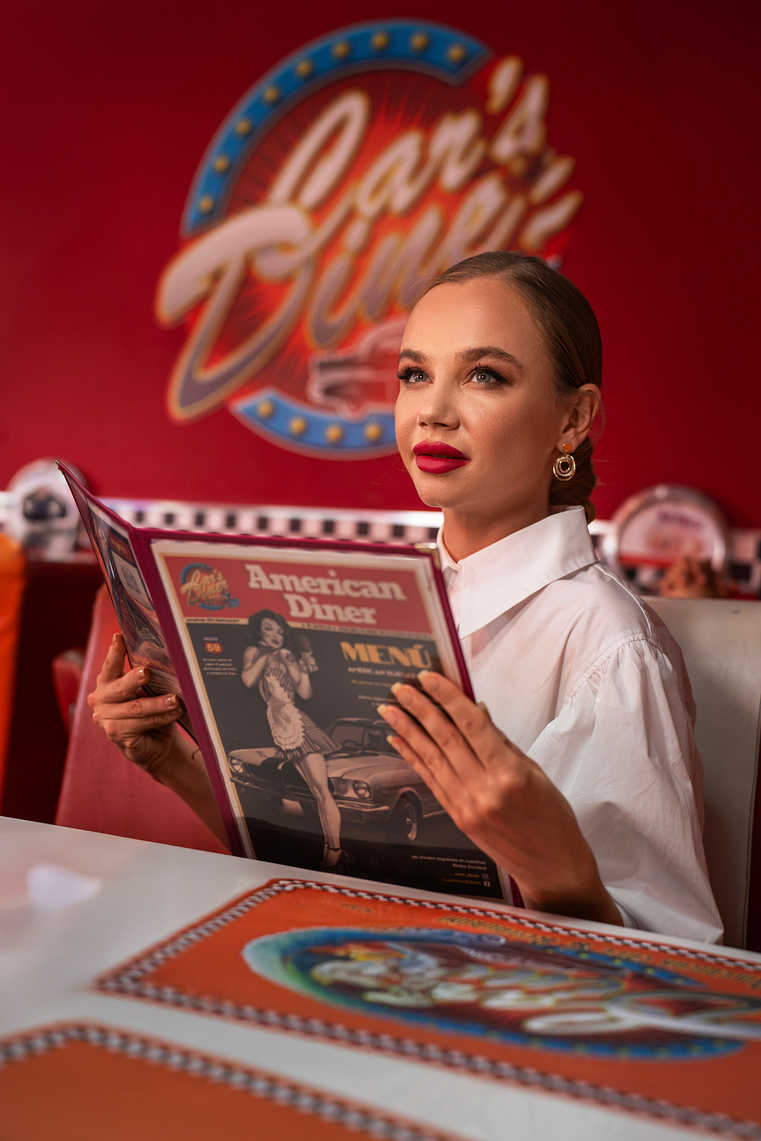 American Diner 50's. Cinematic Photography in Spain | Photographer & Videographer