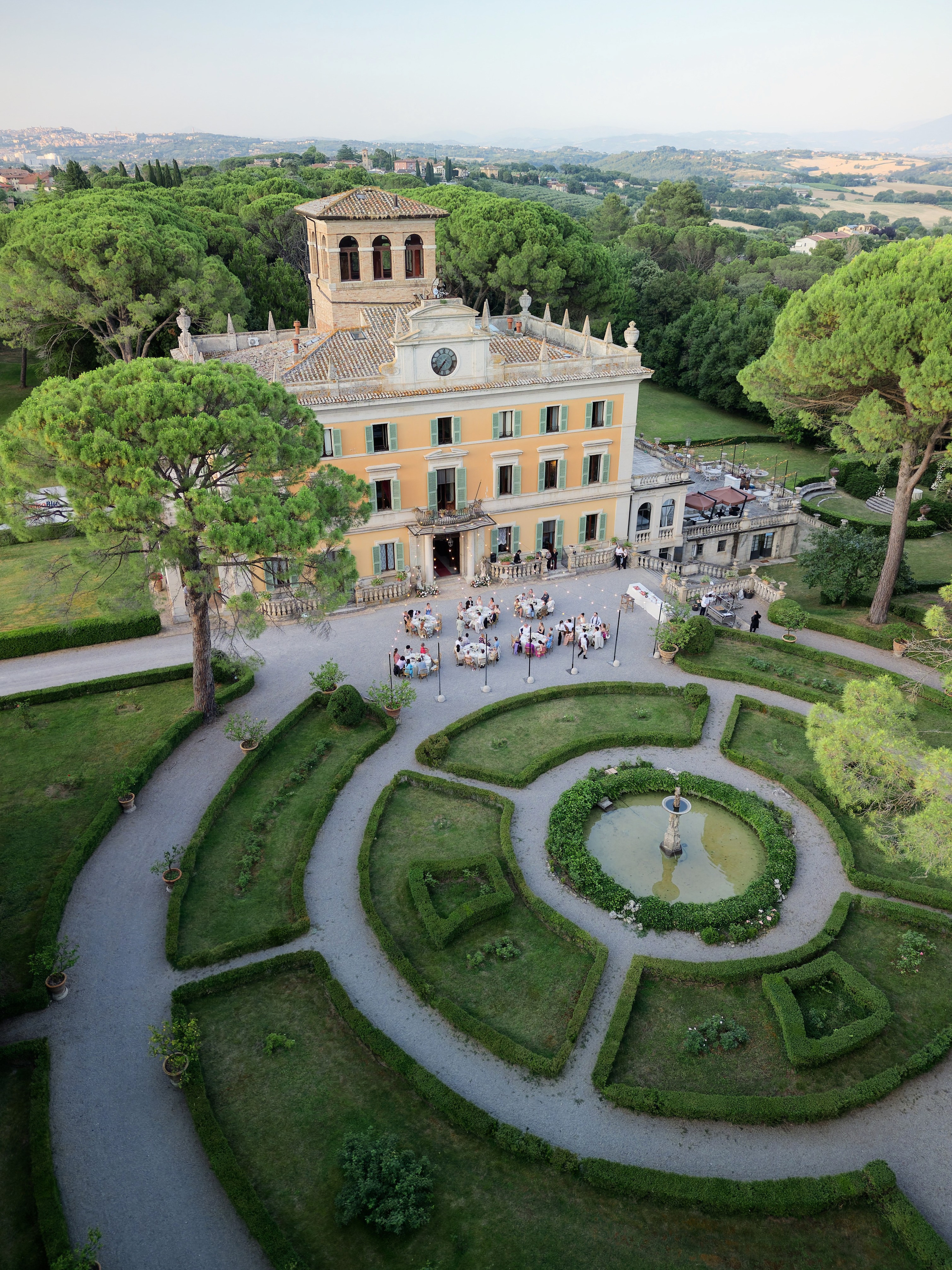 Wedding at La Torre di Pila, Umbria, Italy