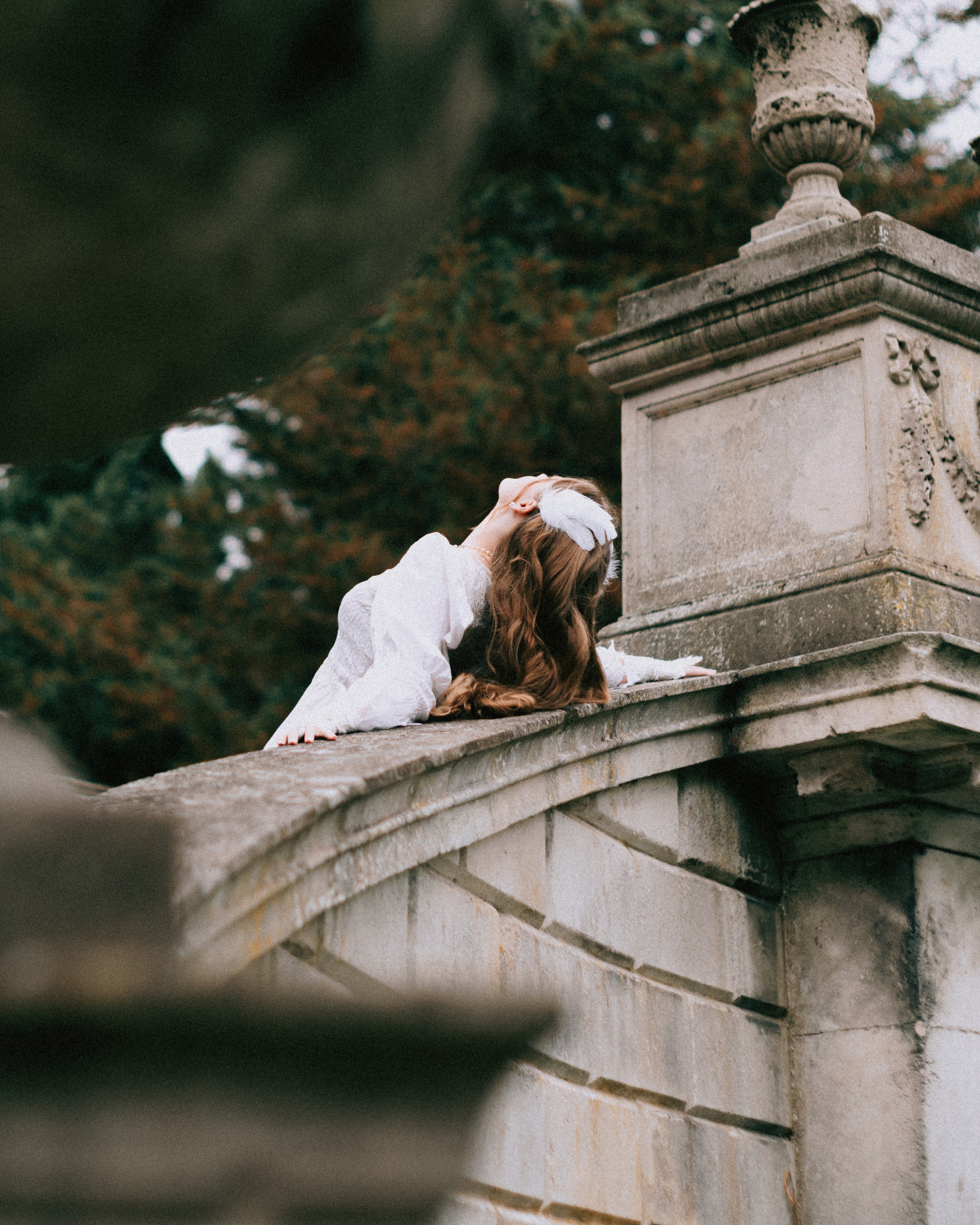 Swan Princess Portrait Photoshoot in London. Moth & Moss Photography