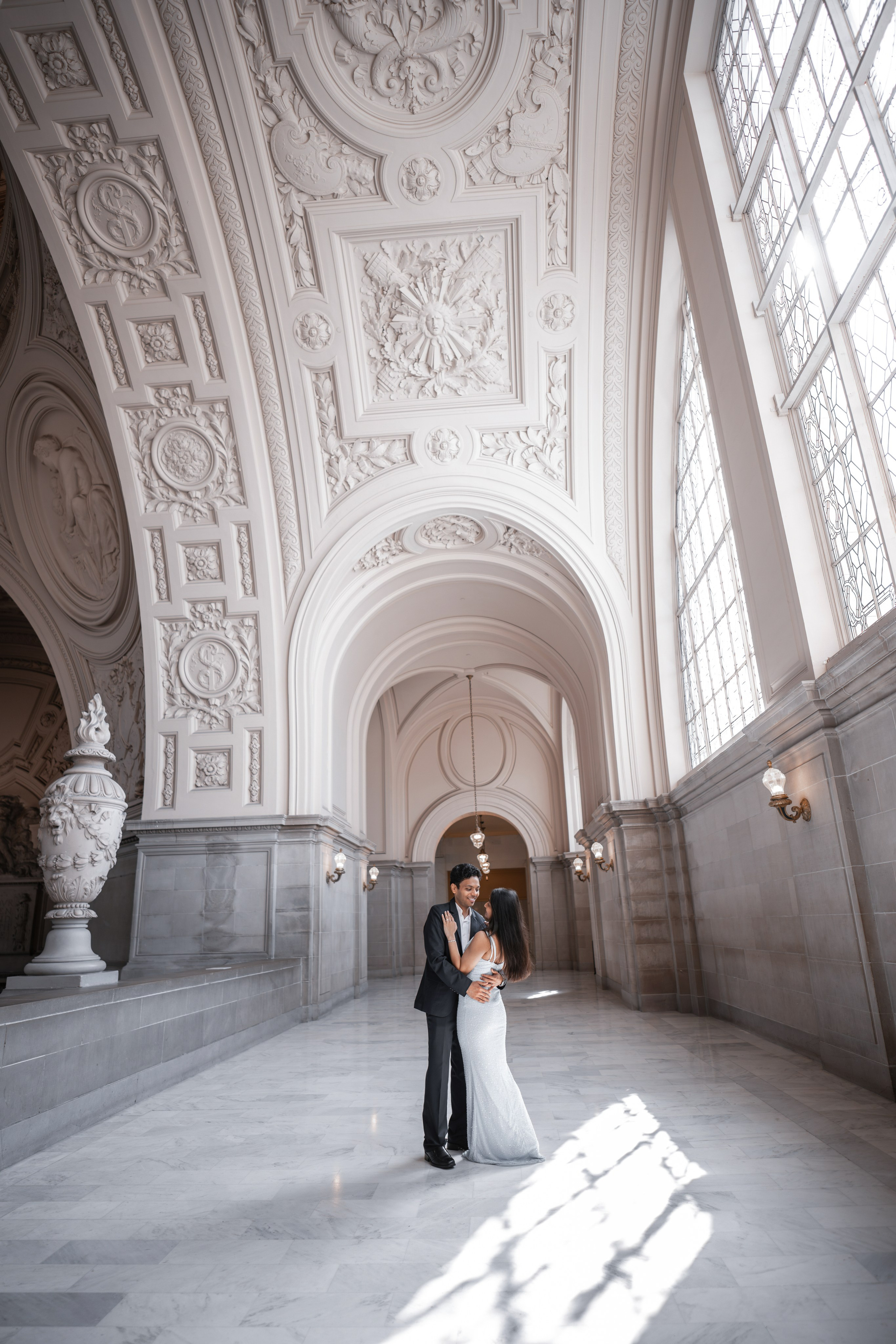 SF City Hall. Wedding & Elopement Photographers in California