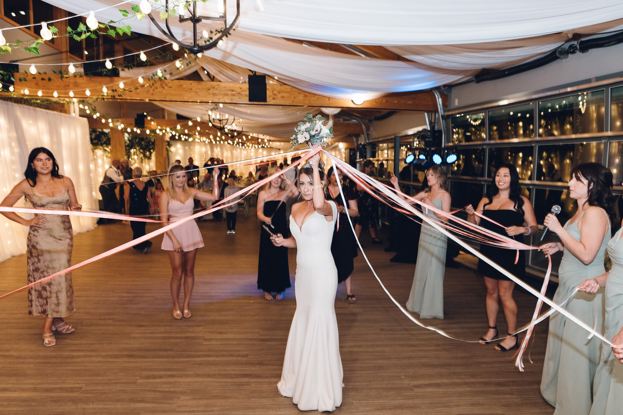 Wedding in a Bragg Creek, Alberta