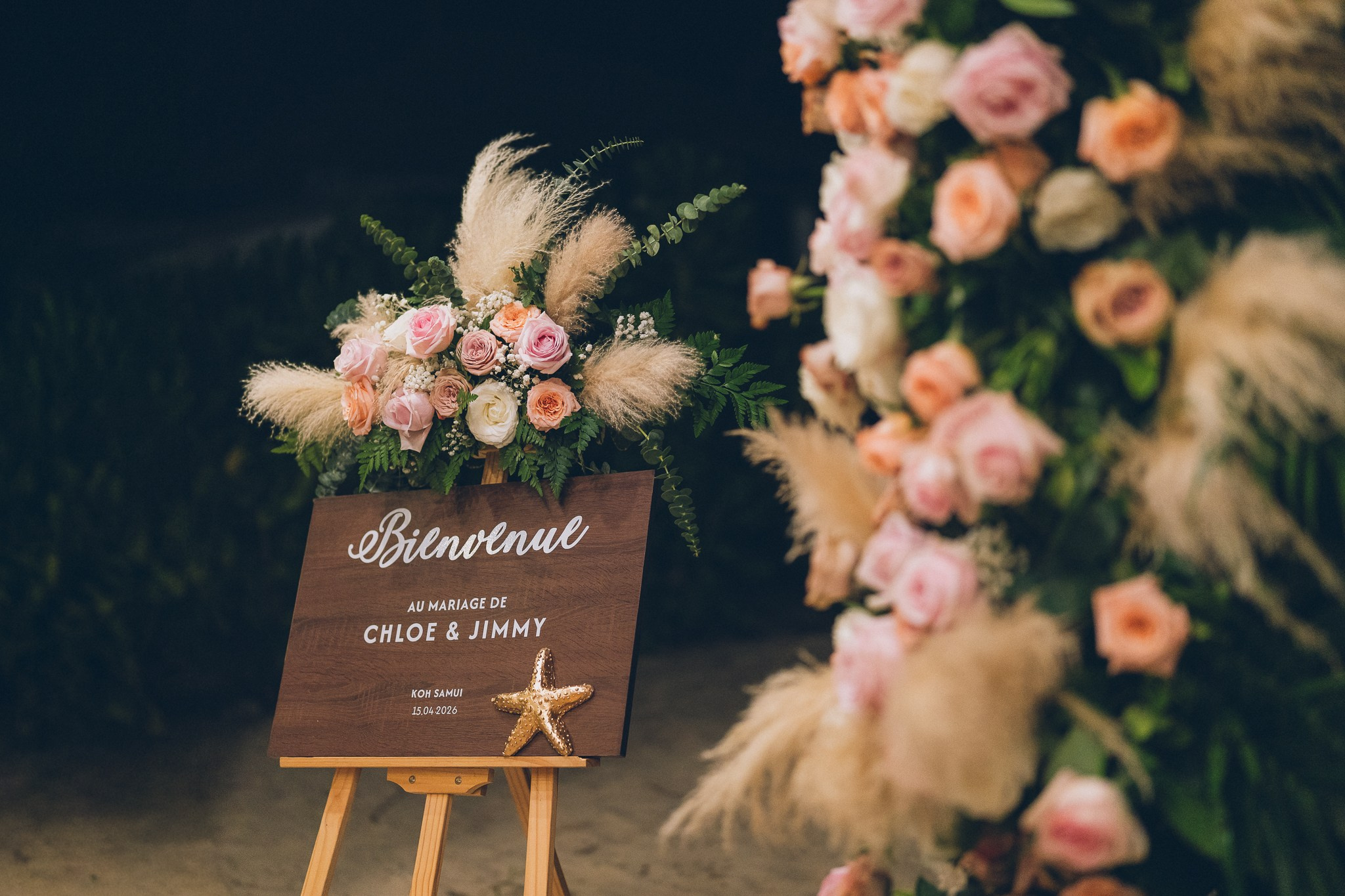 Chloe and Jimmy. Wedding on Koh Samui, Thailand