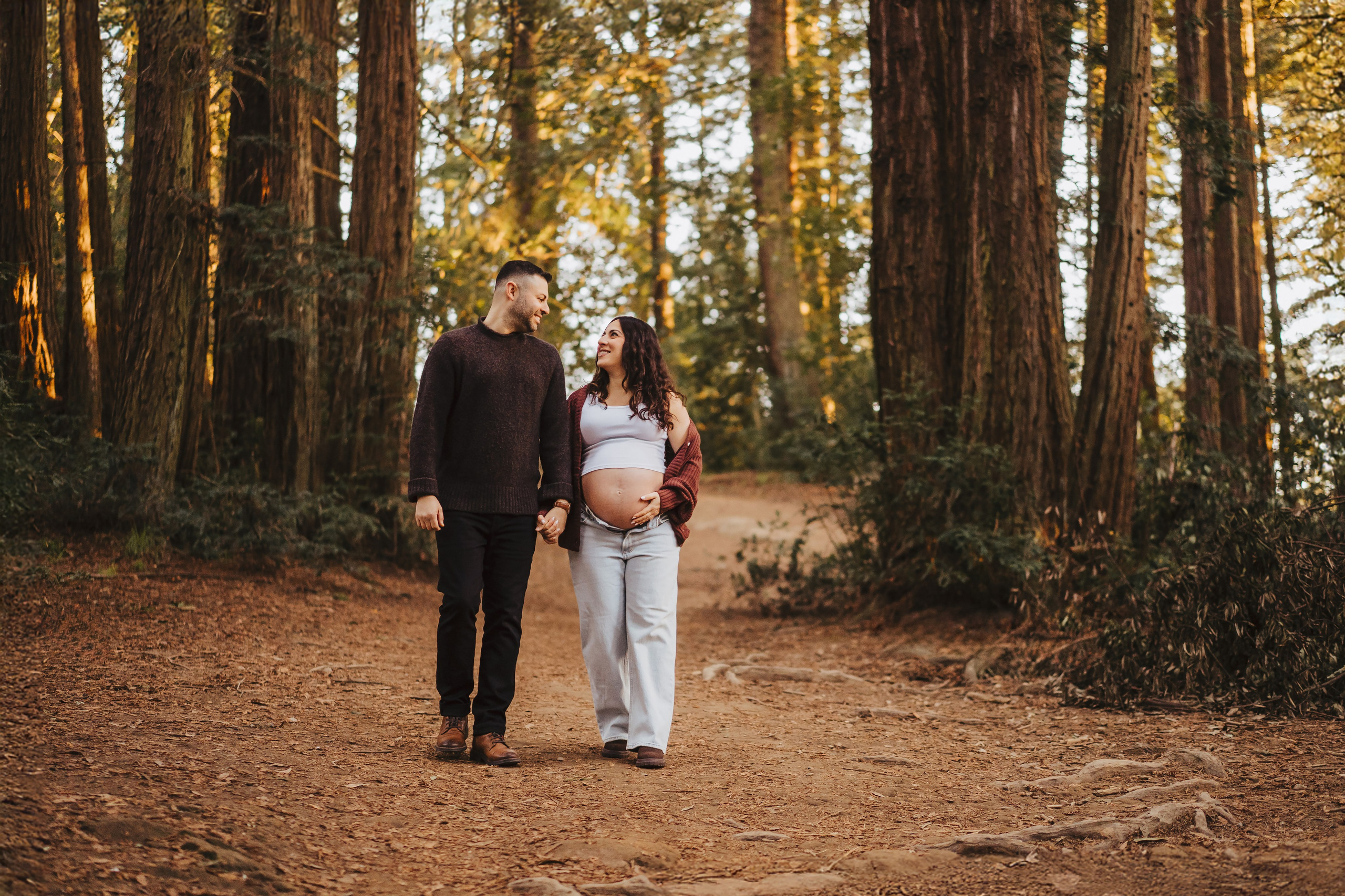 Redwoods Oakland. Wedding family photographer and videographer California San Francisco Bay Area