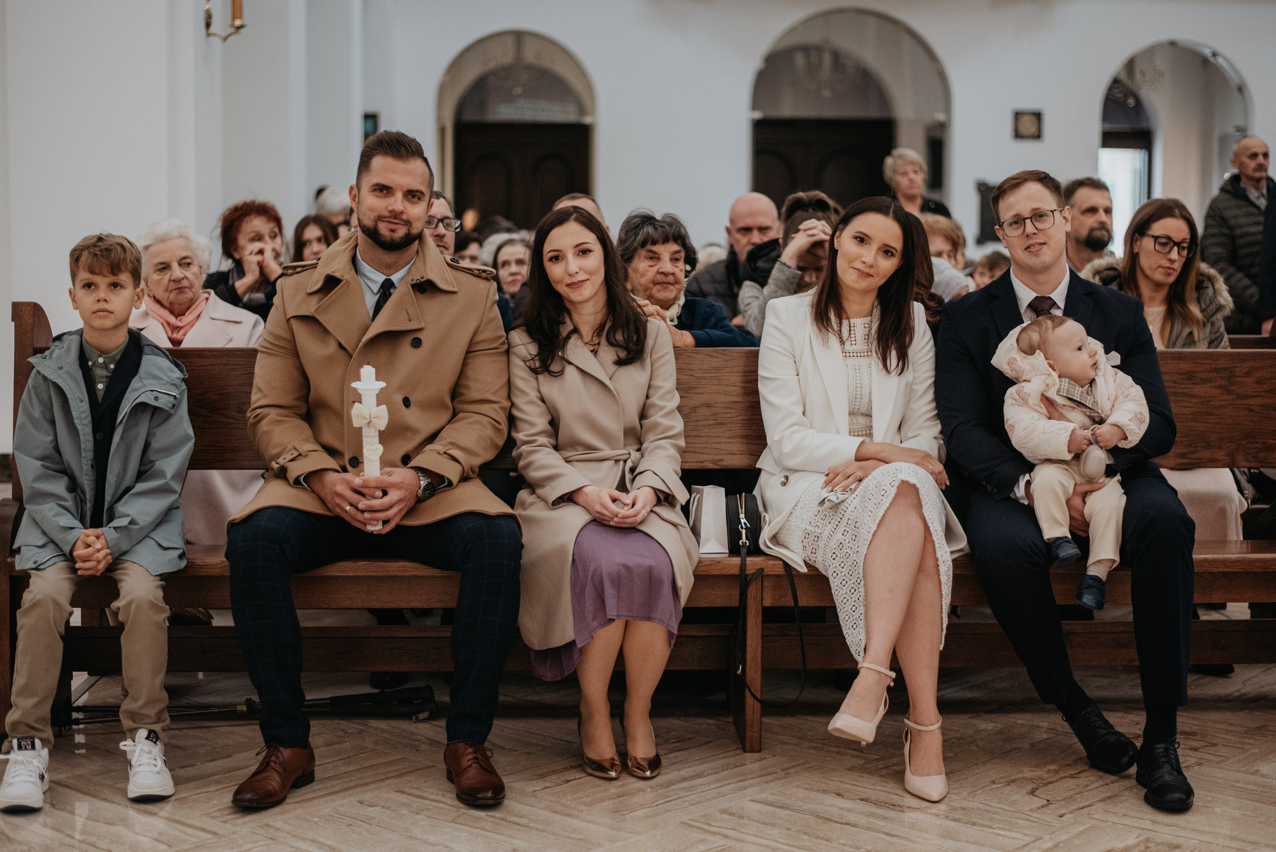 Chrzest Święty Wojtka. Dominika Strachacka Fotografia | Fotograf ślubny i rodzinny Opole Lubelskie Lublin