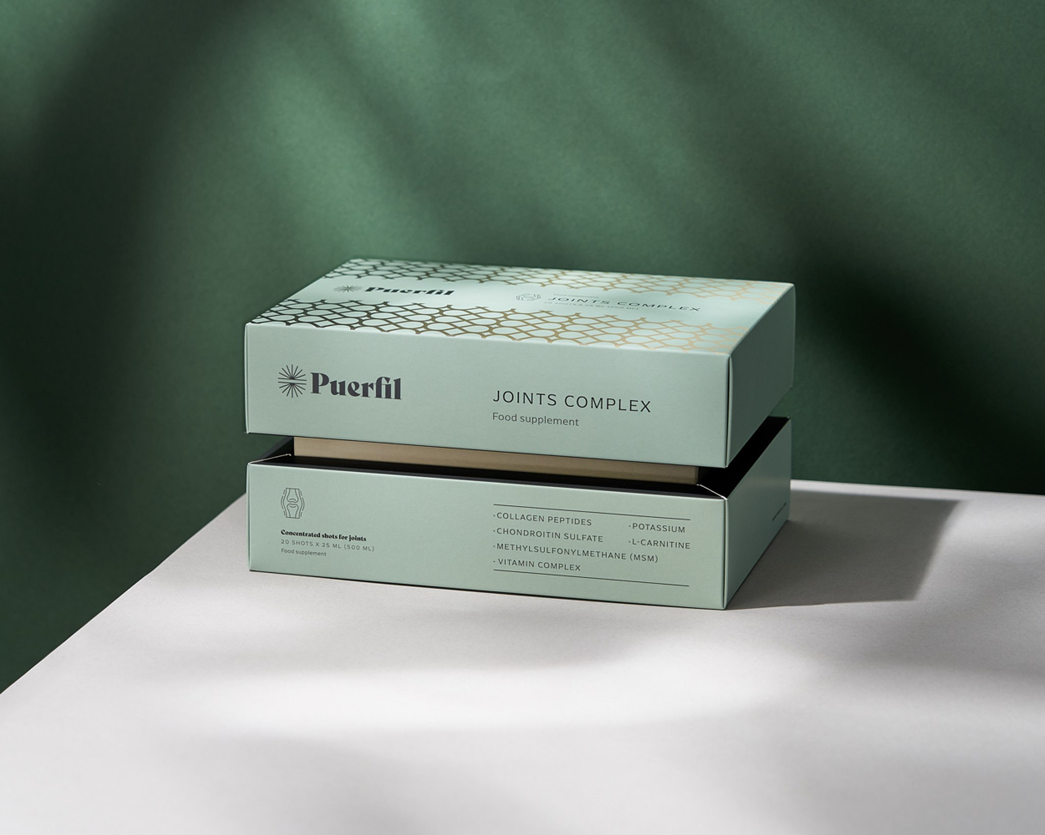 PUERFILL. Product photography services in Vilnius