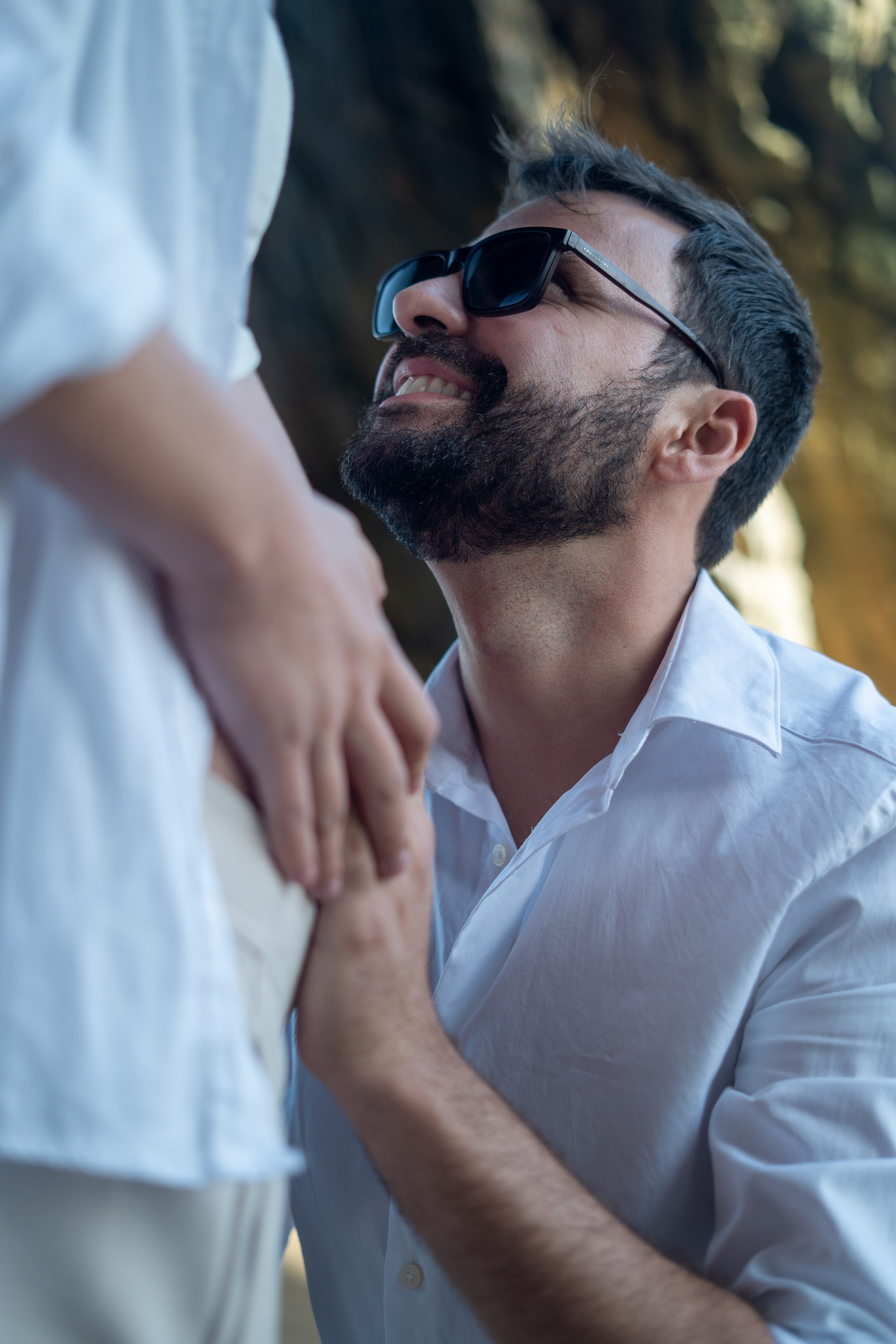 Ensaio Praia — Rafaela e César. Frames by Giovani Braga