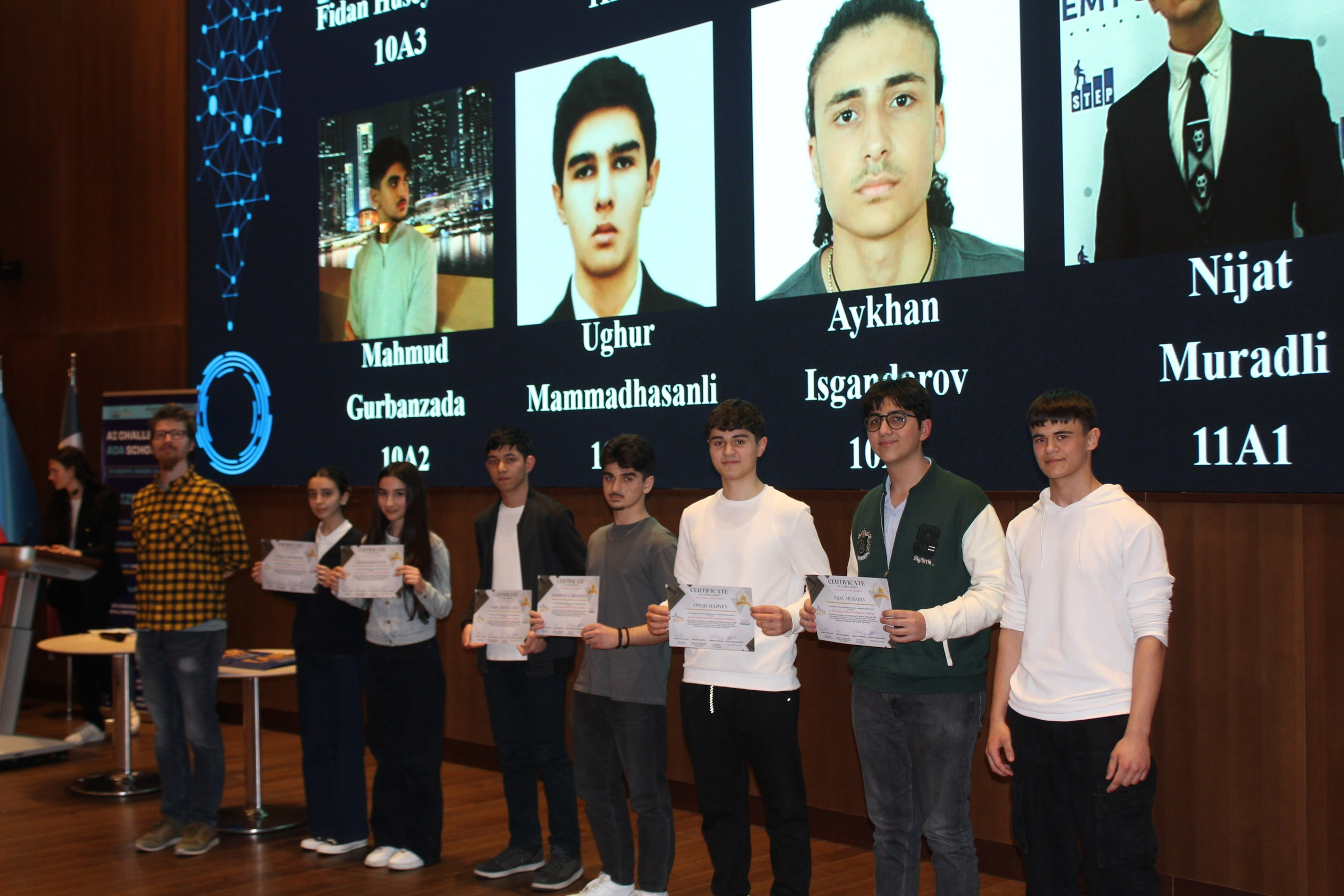 The Award Ceremony for the AI Olympiad — School Level (2024). IIMACS — The International Institute of Mathematics, AI & Computer Science
