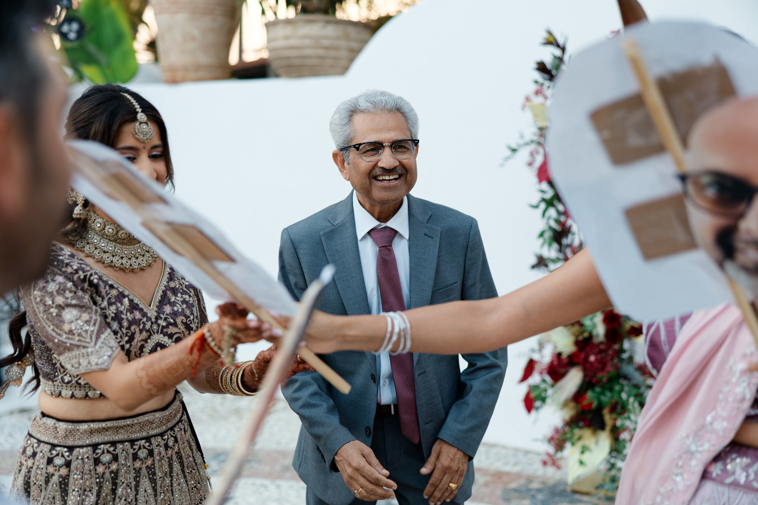 Indian wedding at Gran Villa Rosa, Barcelona