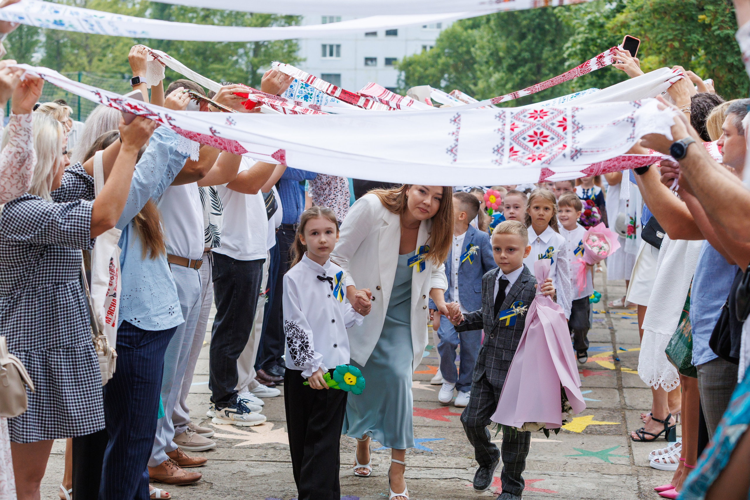1 вересня першоклашки