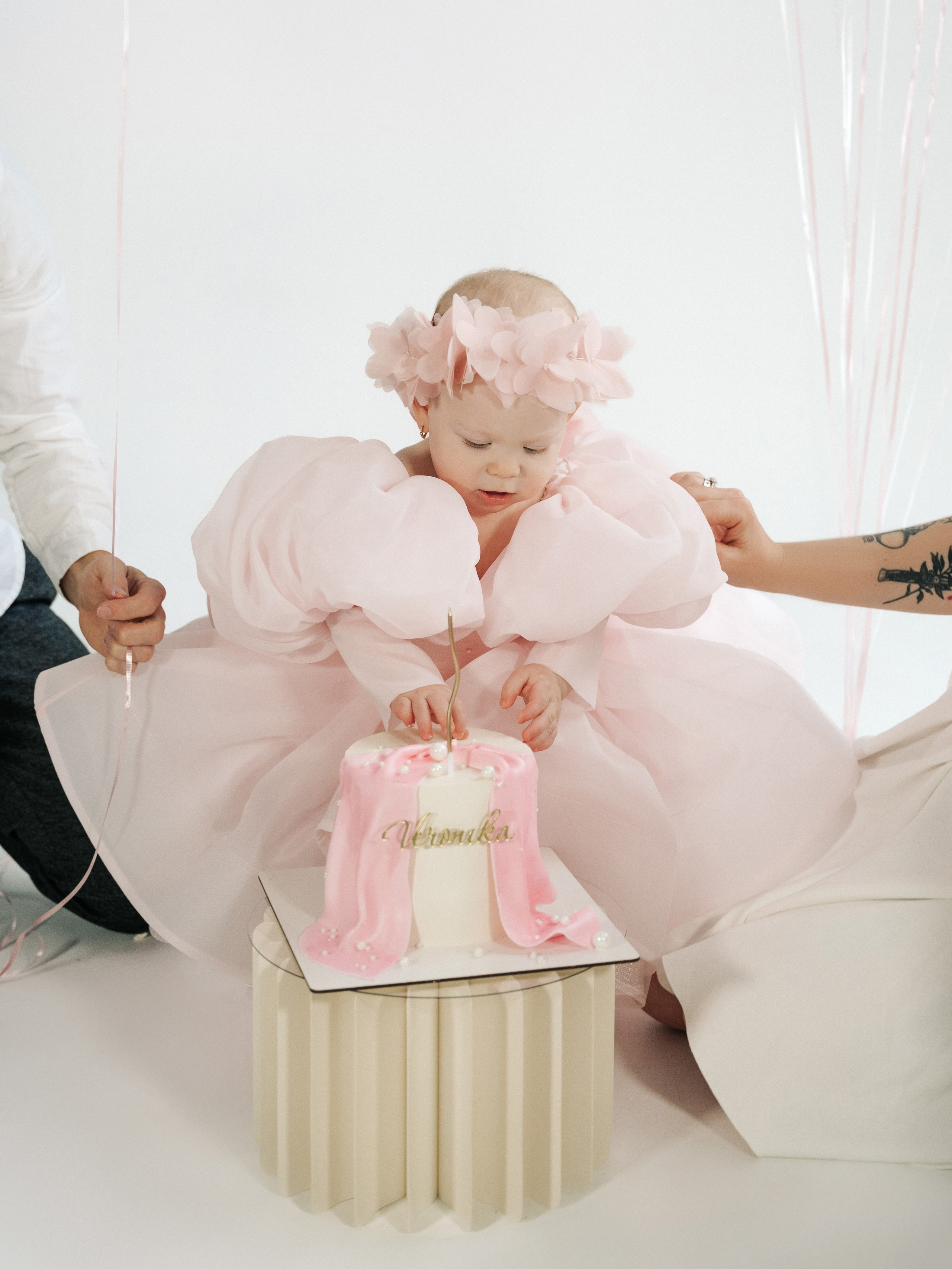 First birthday photoshoot Veronika