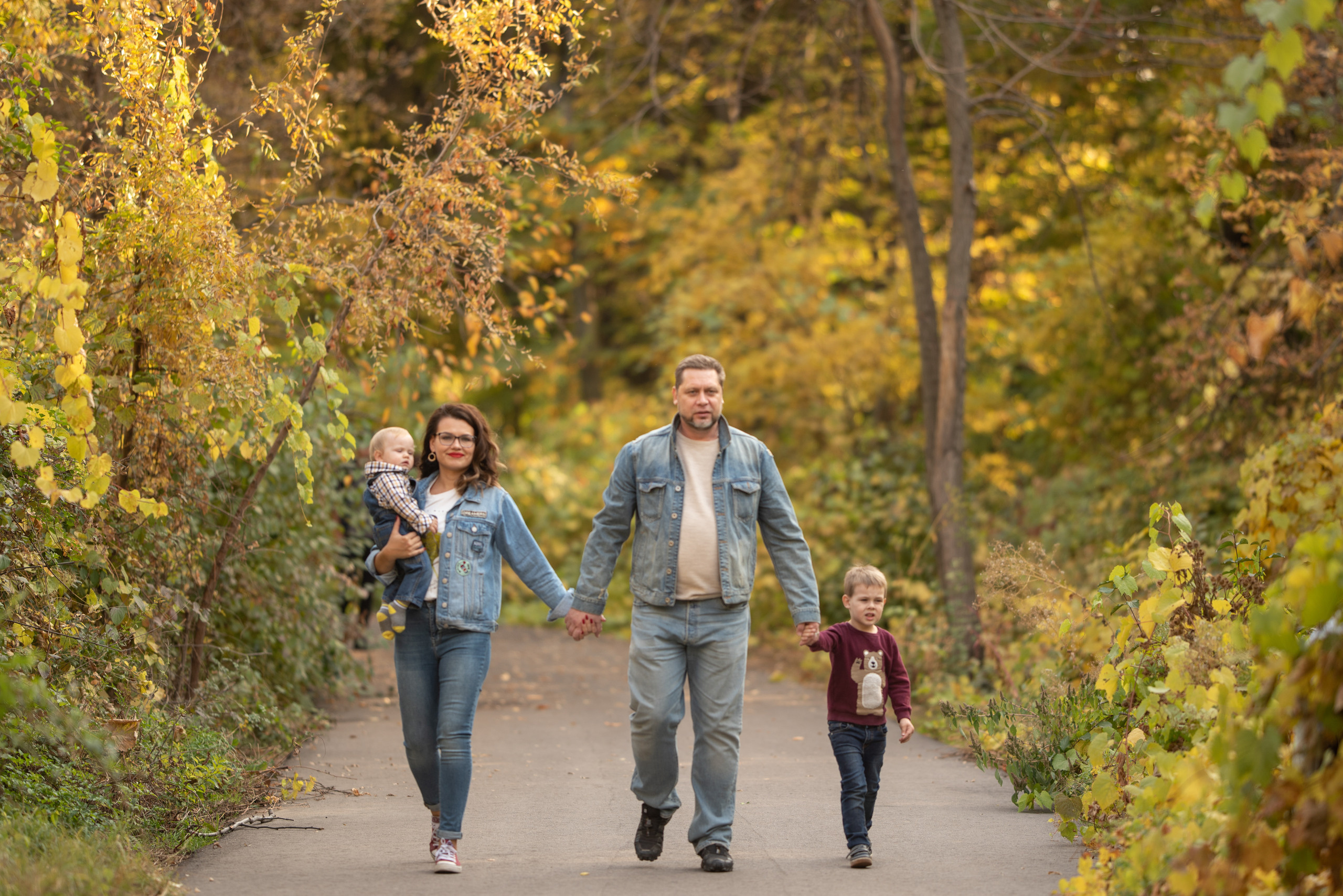 Осенняя прогулка. Семейный и детский фотограф в Ташкенте Луиза
