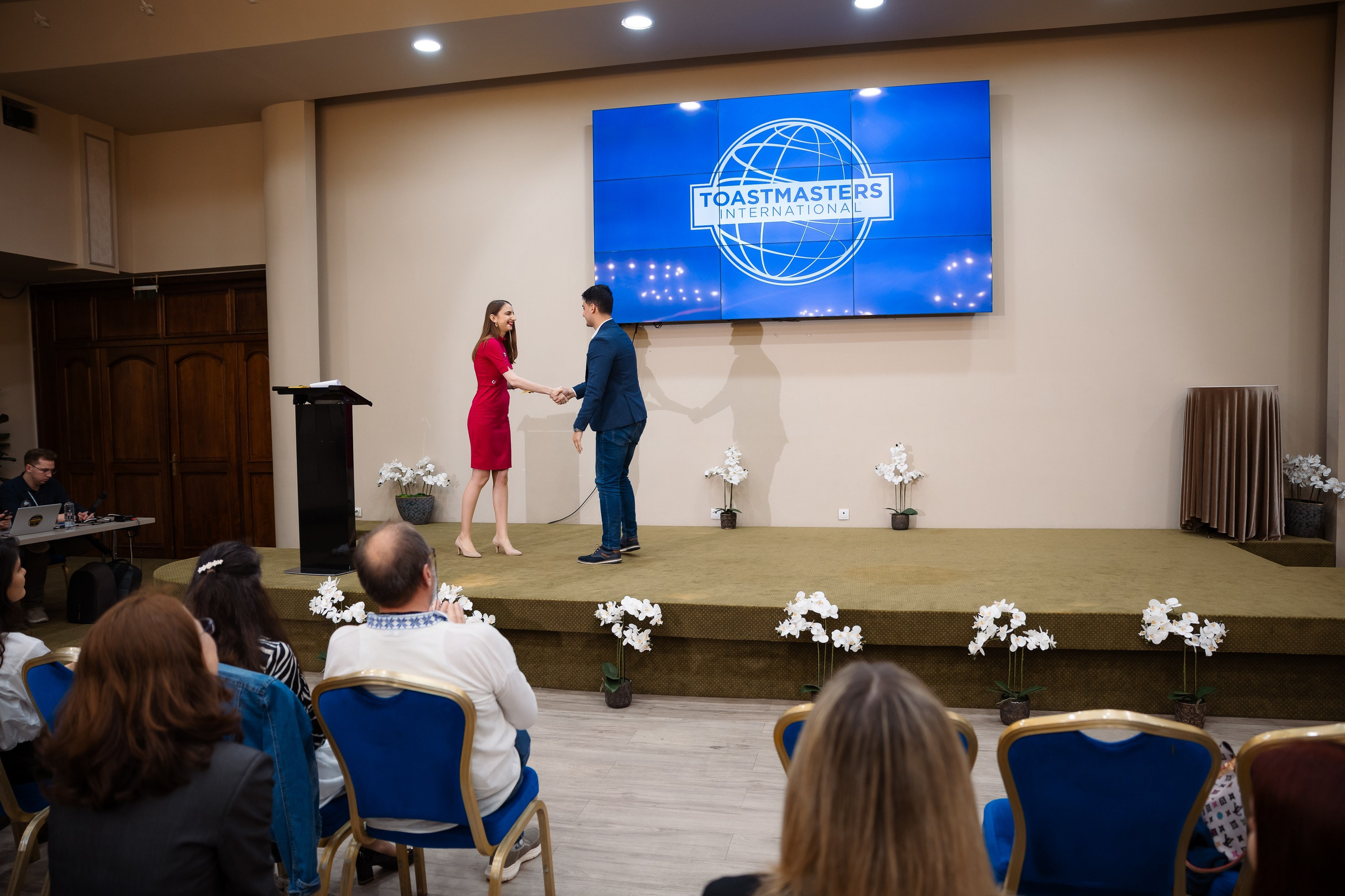 Toastmasters Conference. Marius Ciocan