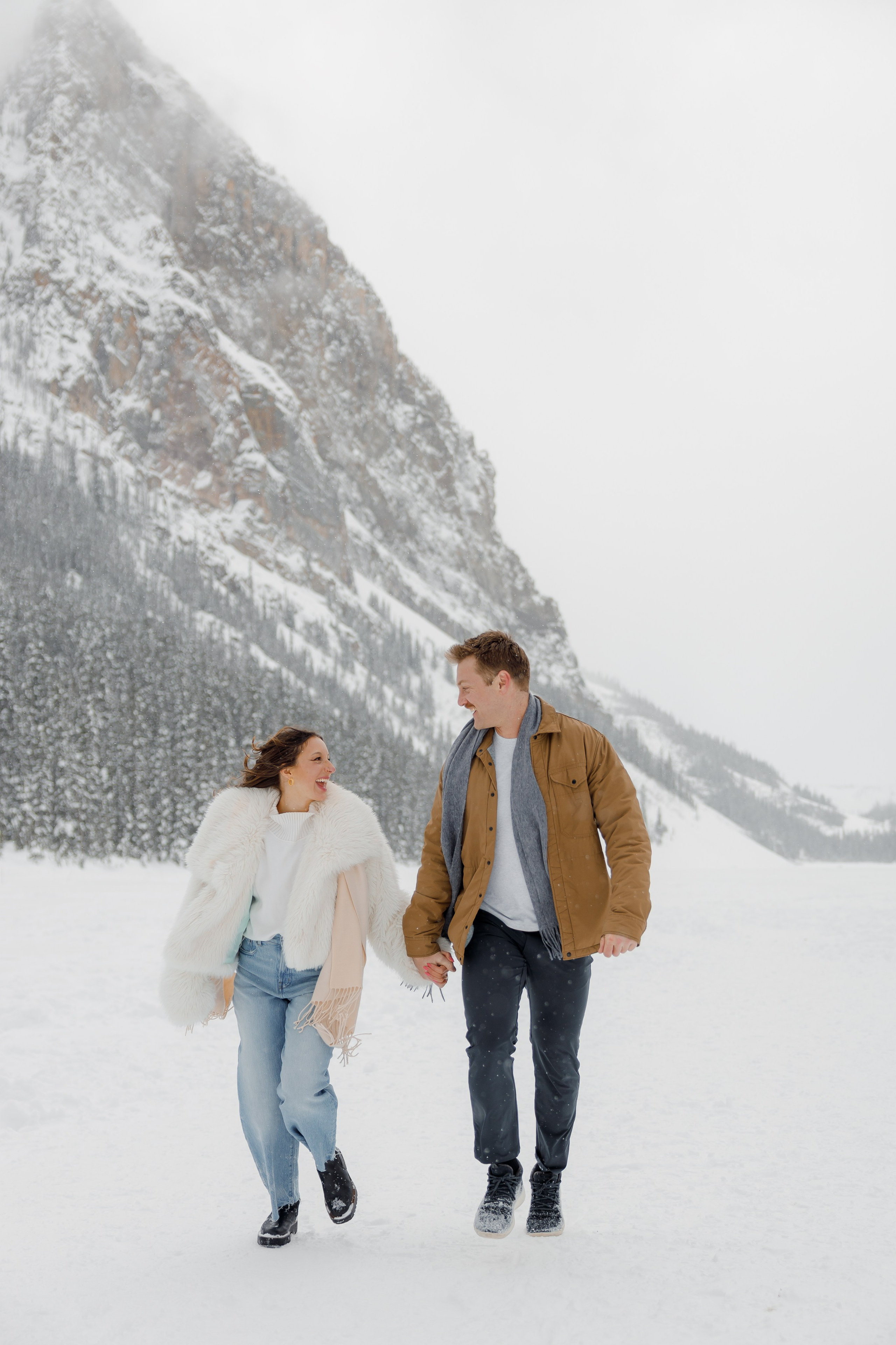 Lake Louise engagement session. Home