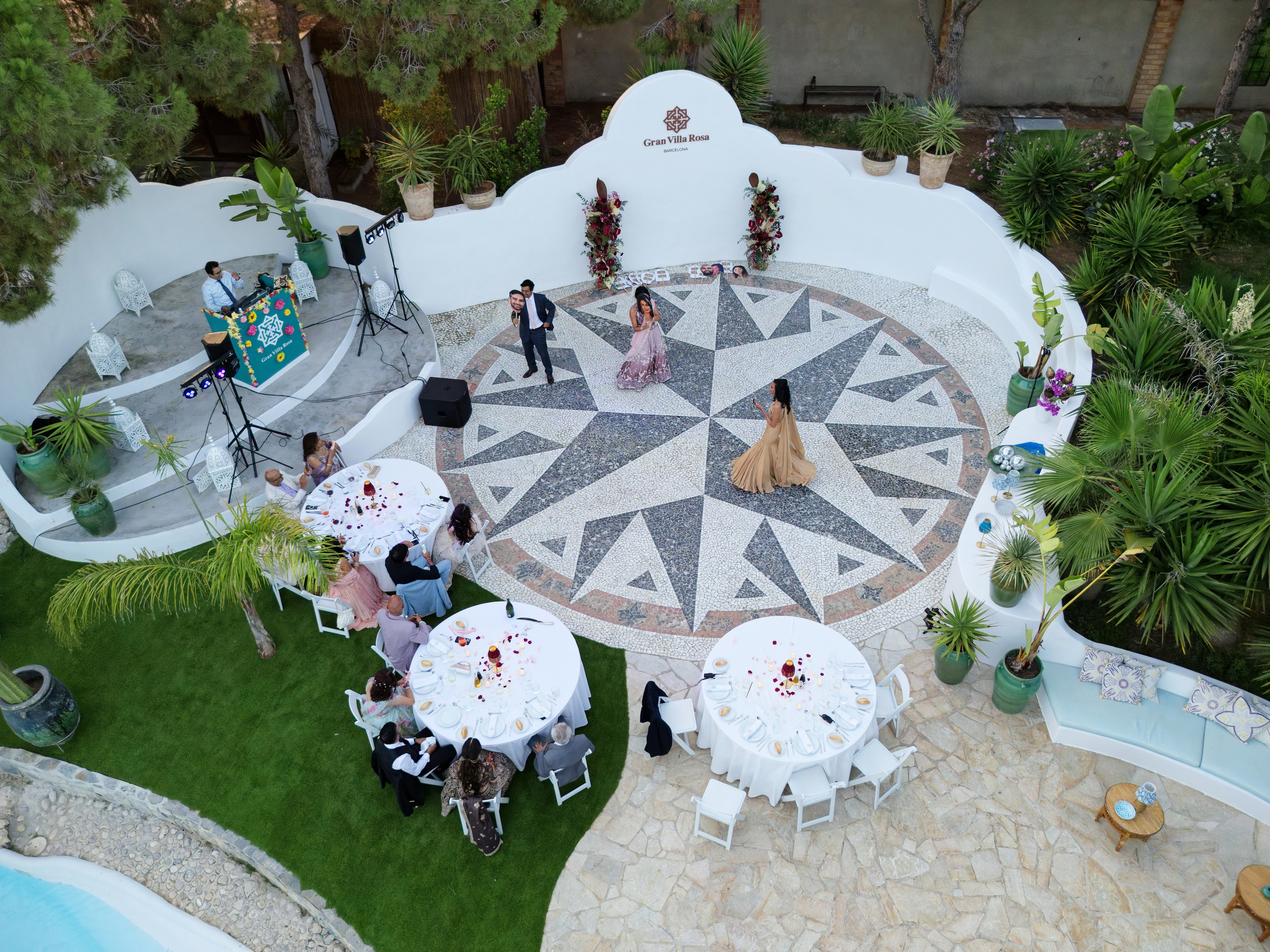 Indian wedding at Gran Villa Rosa, Barcelona, Spain Preview