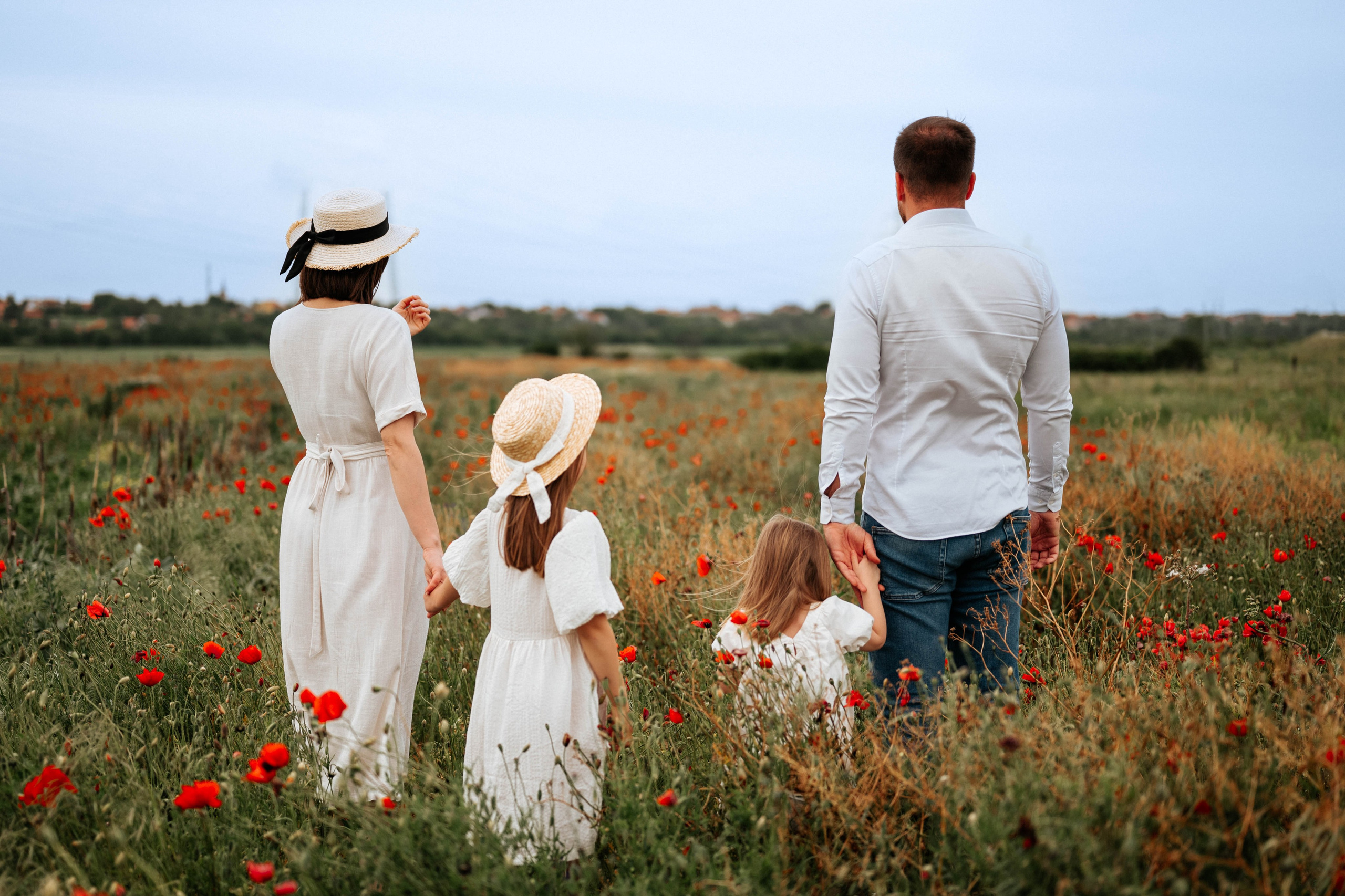 Hana, Una, Isidora i Bogdan - porodično fotografisanje. Dečiji i porodični fotograf
