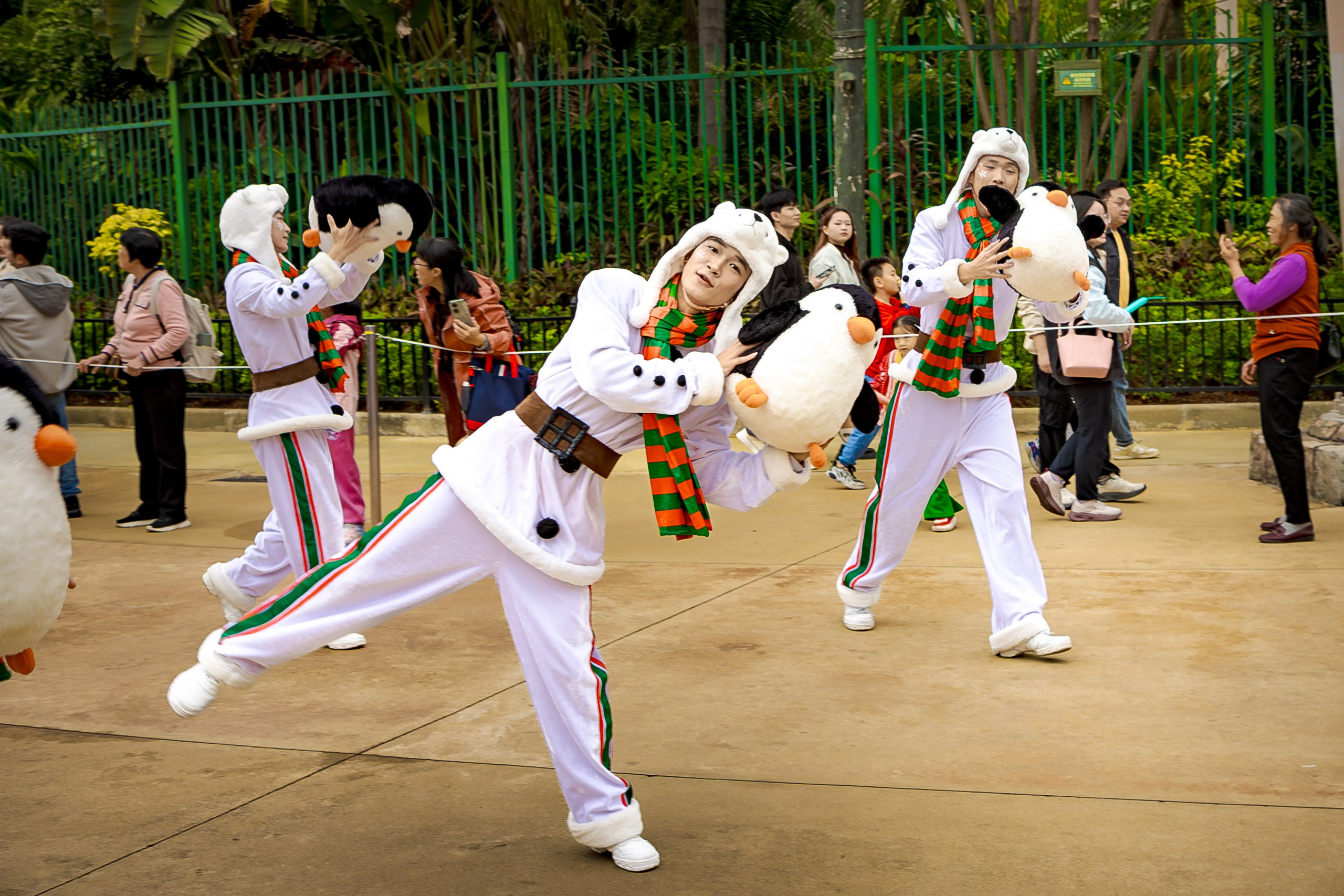 Дневной парад новогодняя версия