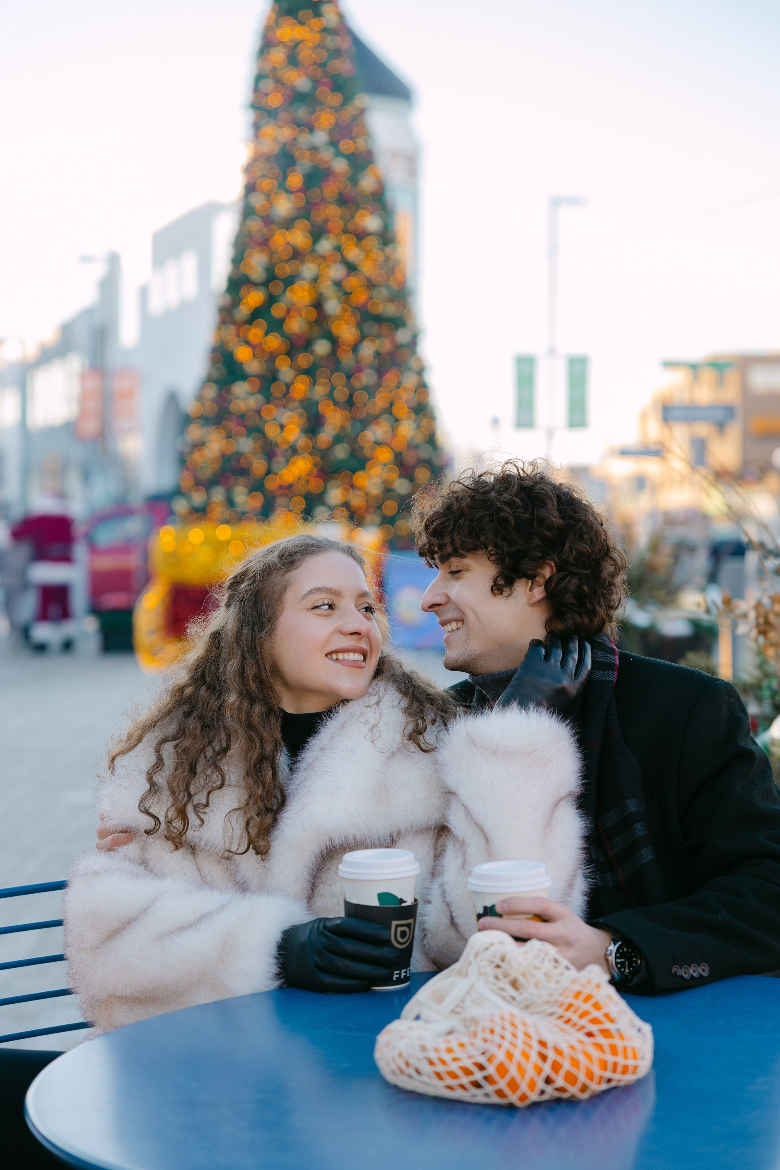 Christmas magic together. Home