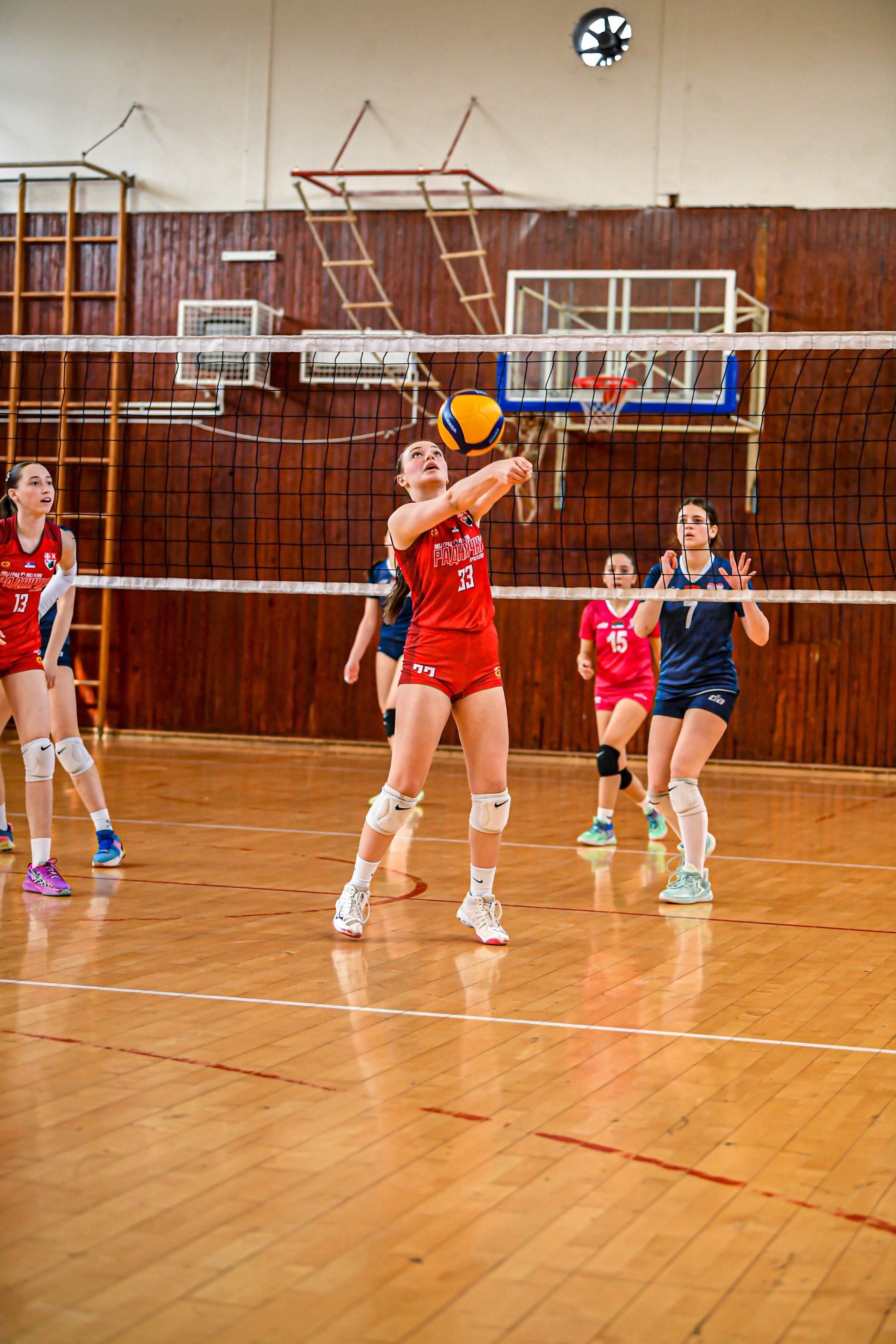 Odbojka 22.03.  Radnicki KG — BlockVolley JAG. Foto Simic Jagodina