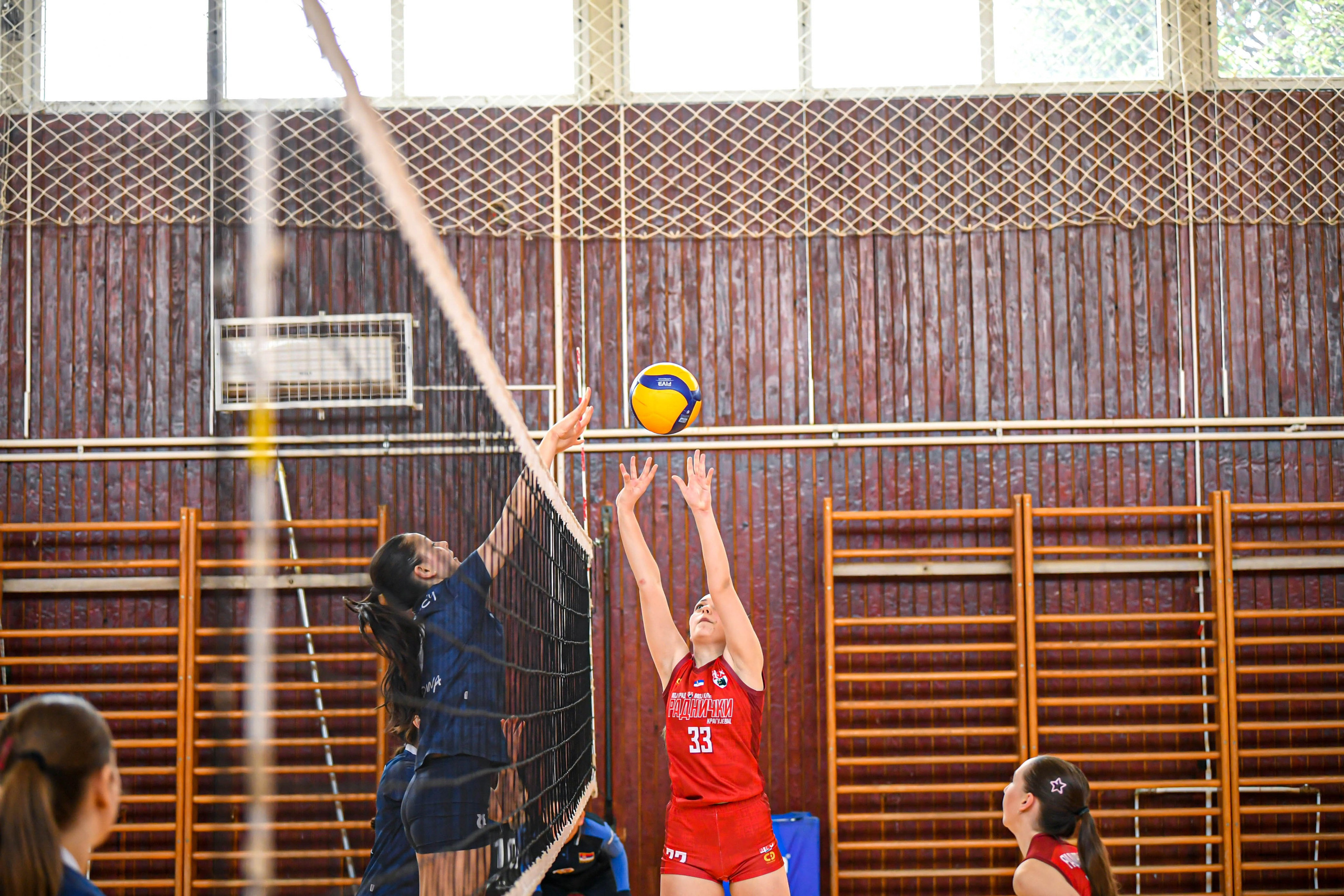 Odbojka 22.03.  Radnicki KG — BlockVolley JAG. Foto Simic Jagodina