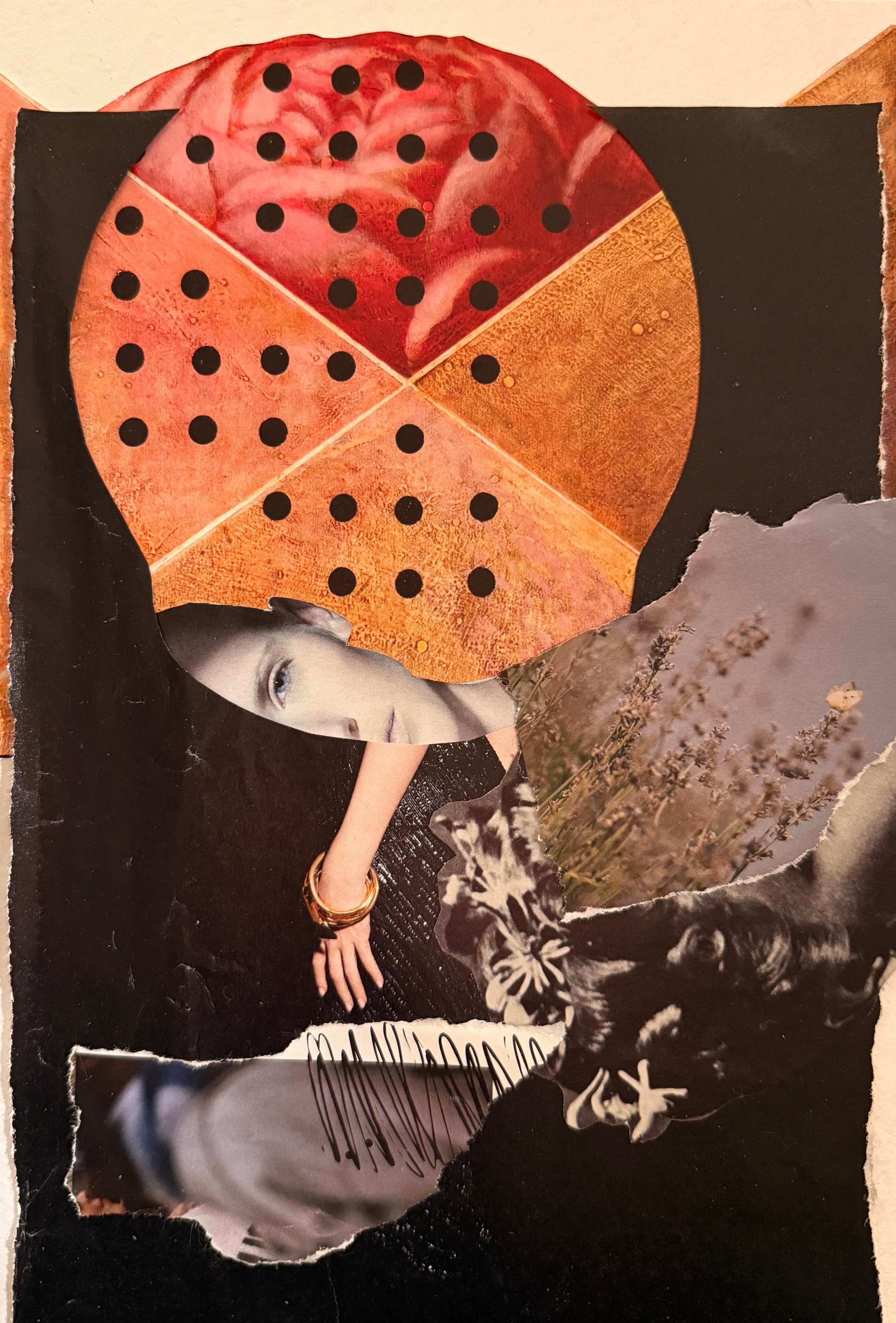 Analog collages. Photographer, photo artist Alena Novgorodtseva