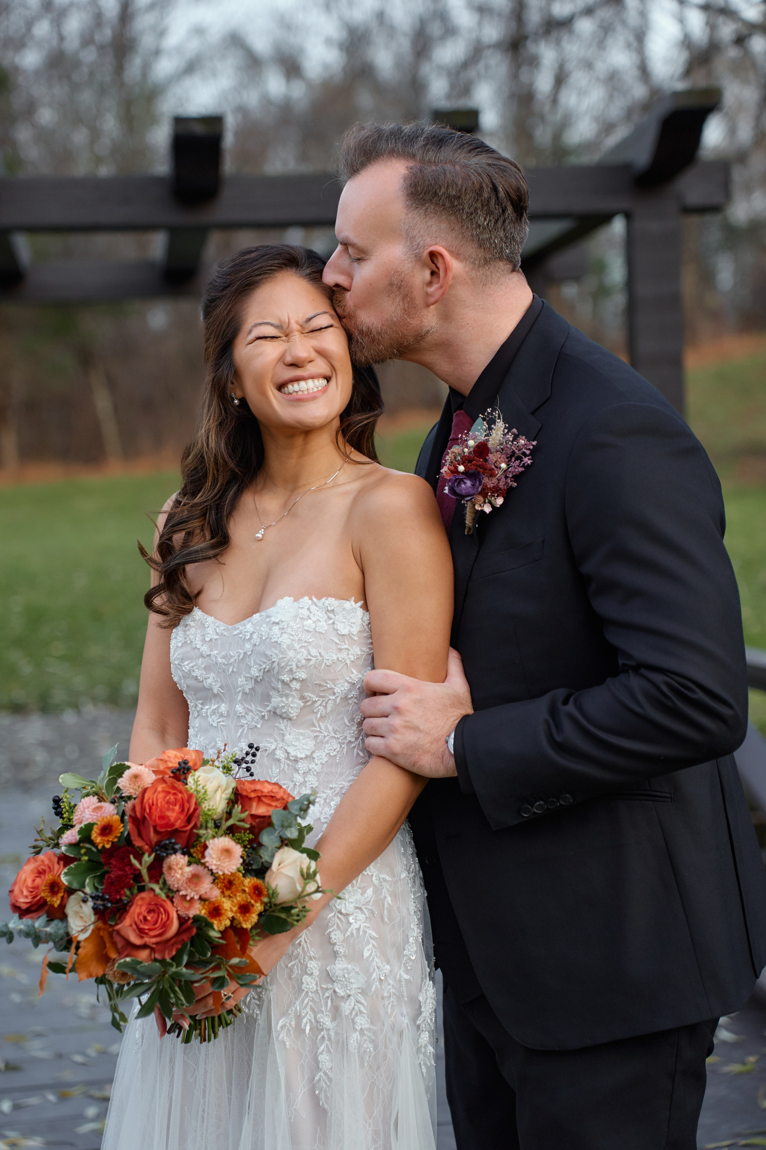 Stephanie & James. Professional Wedding and event photographer USA New York