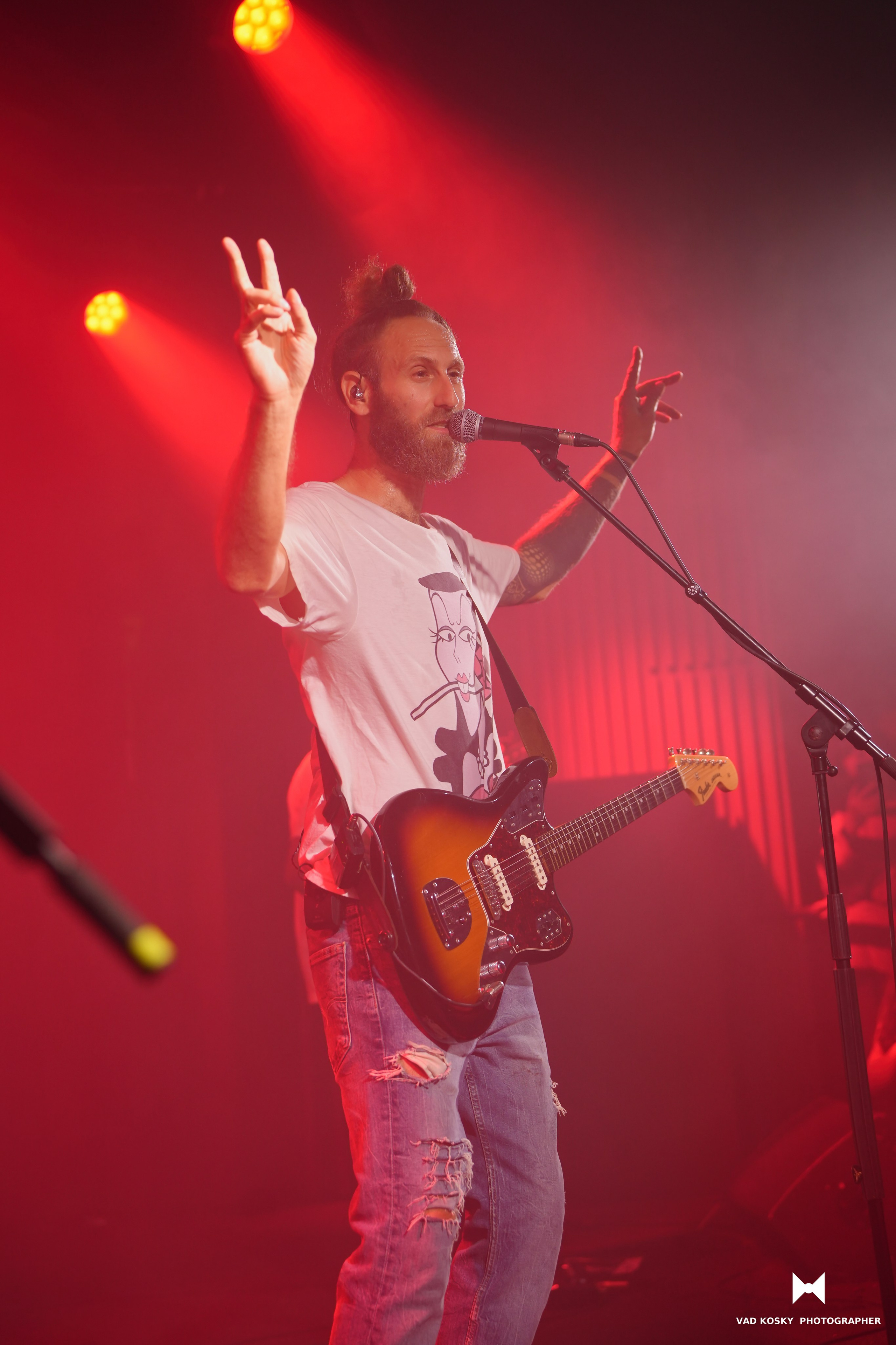 Roy Star & Group — Nirvana tribut TLV Grey club. Vad Kosky Photographer