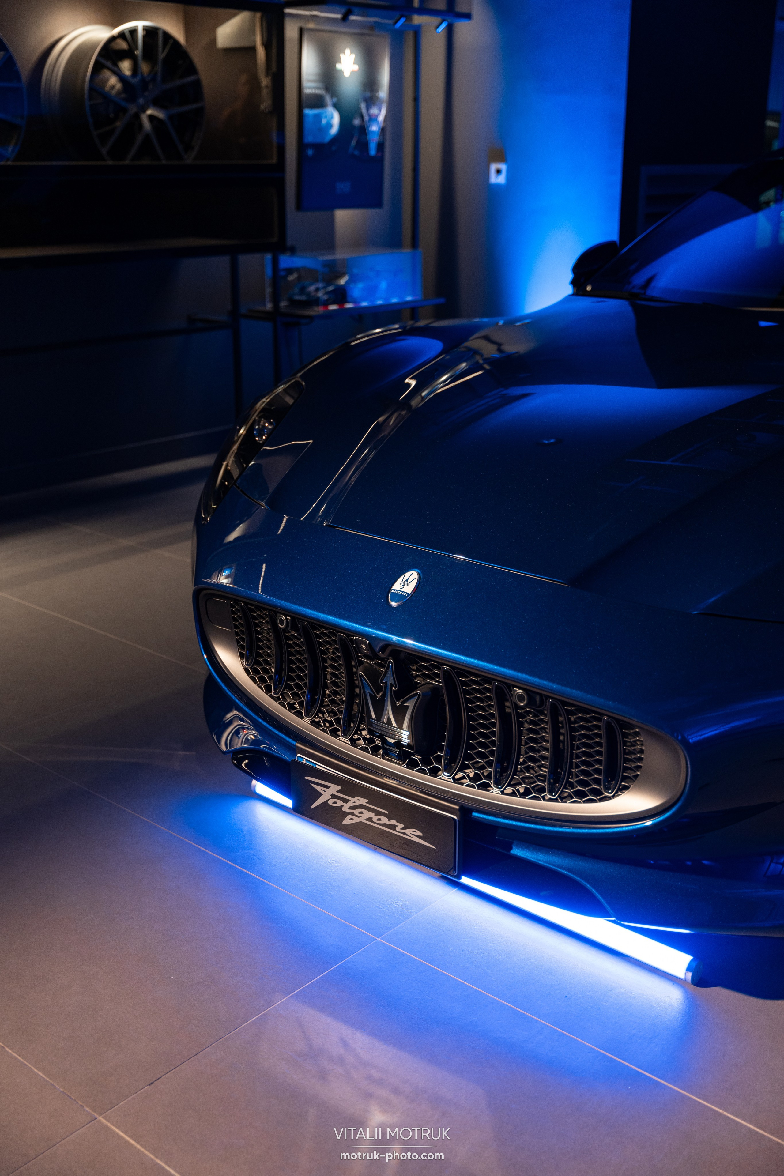 Maseratti Opening. Photographe de voitures à Paris — Vitalii Motruk