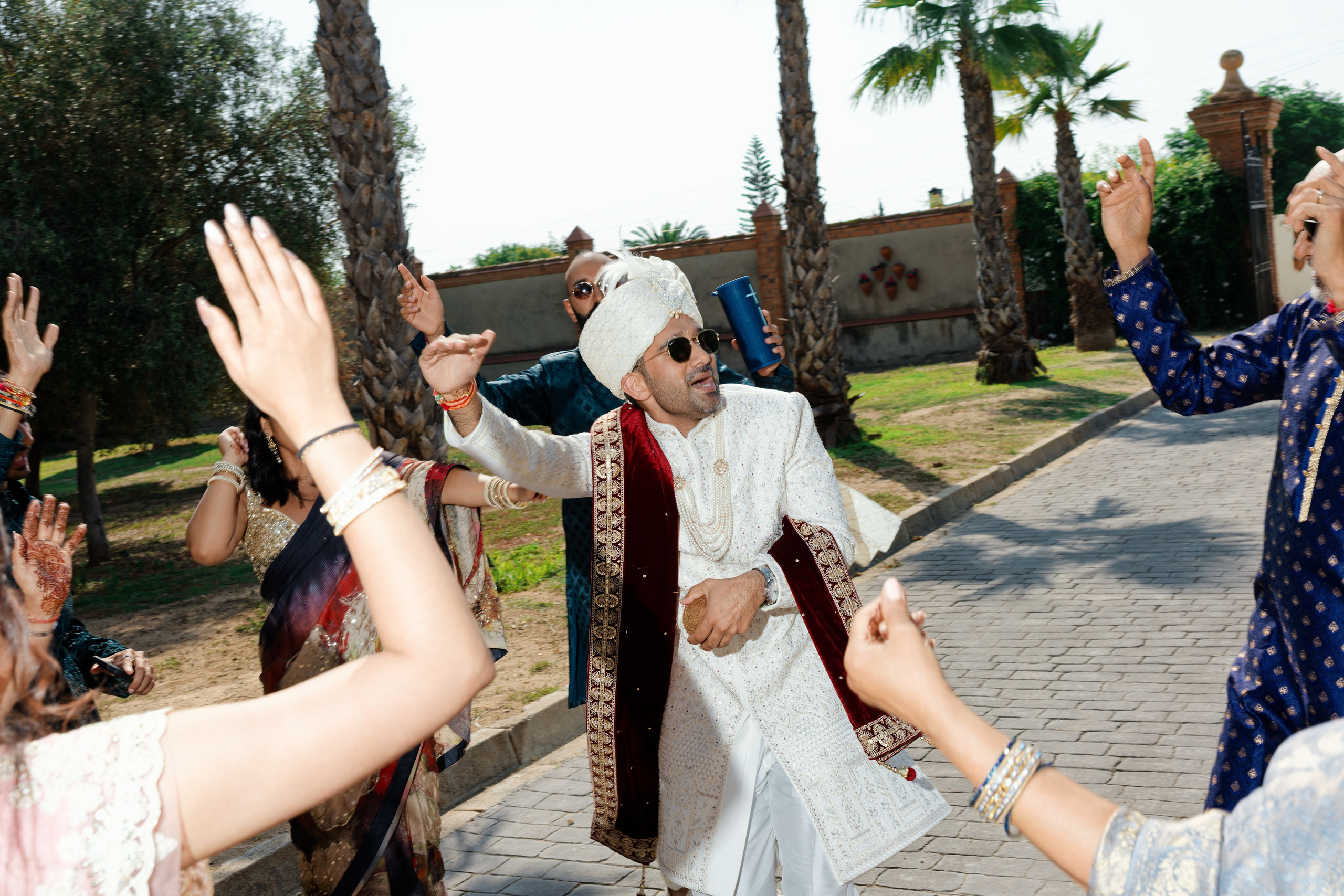 Indian wedding at Gran Villa Rosa, Barcelona