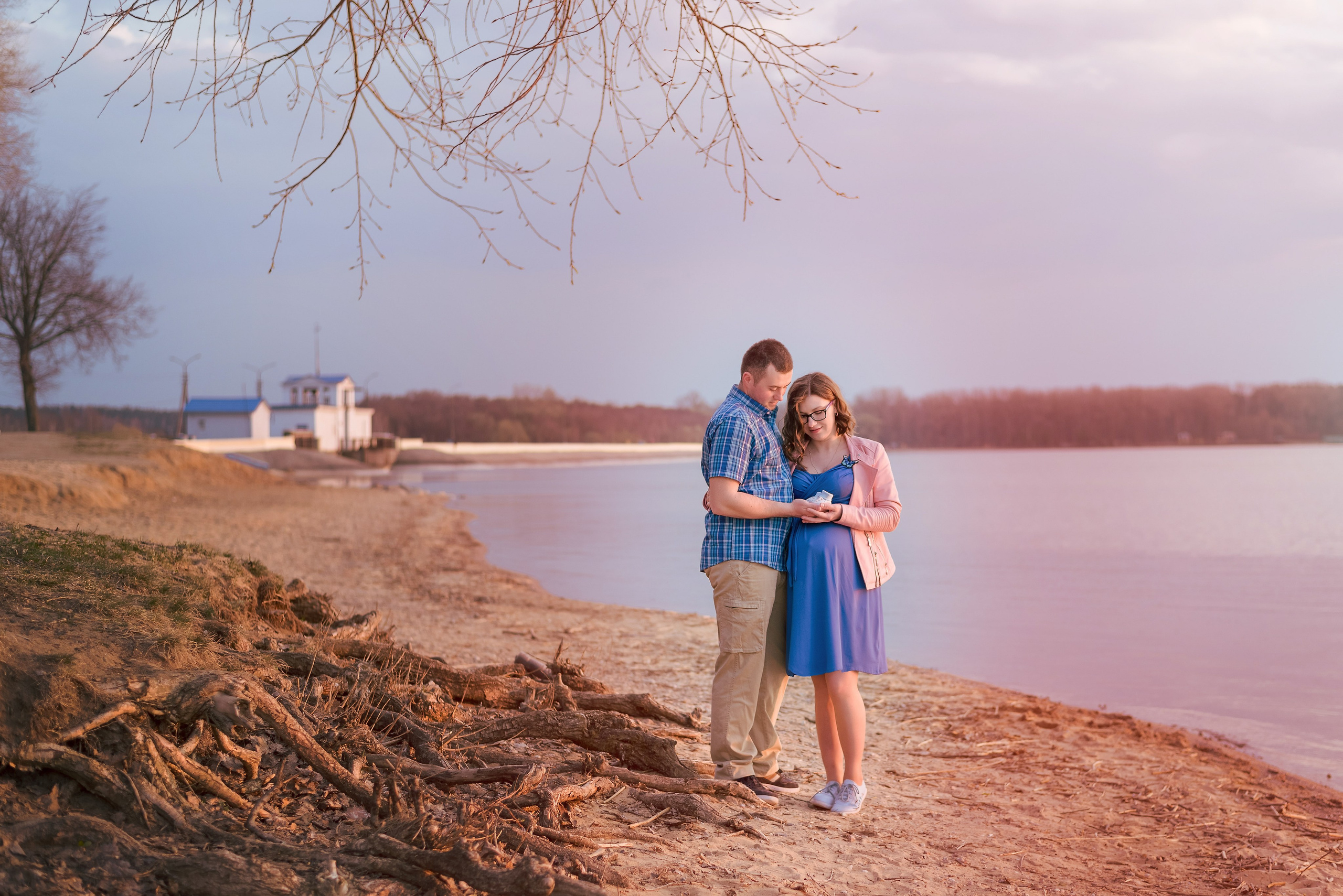 Беременность. Семейный фотограф и фотограф новорожденных в Вильнюсе Ирина Беленкевич