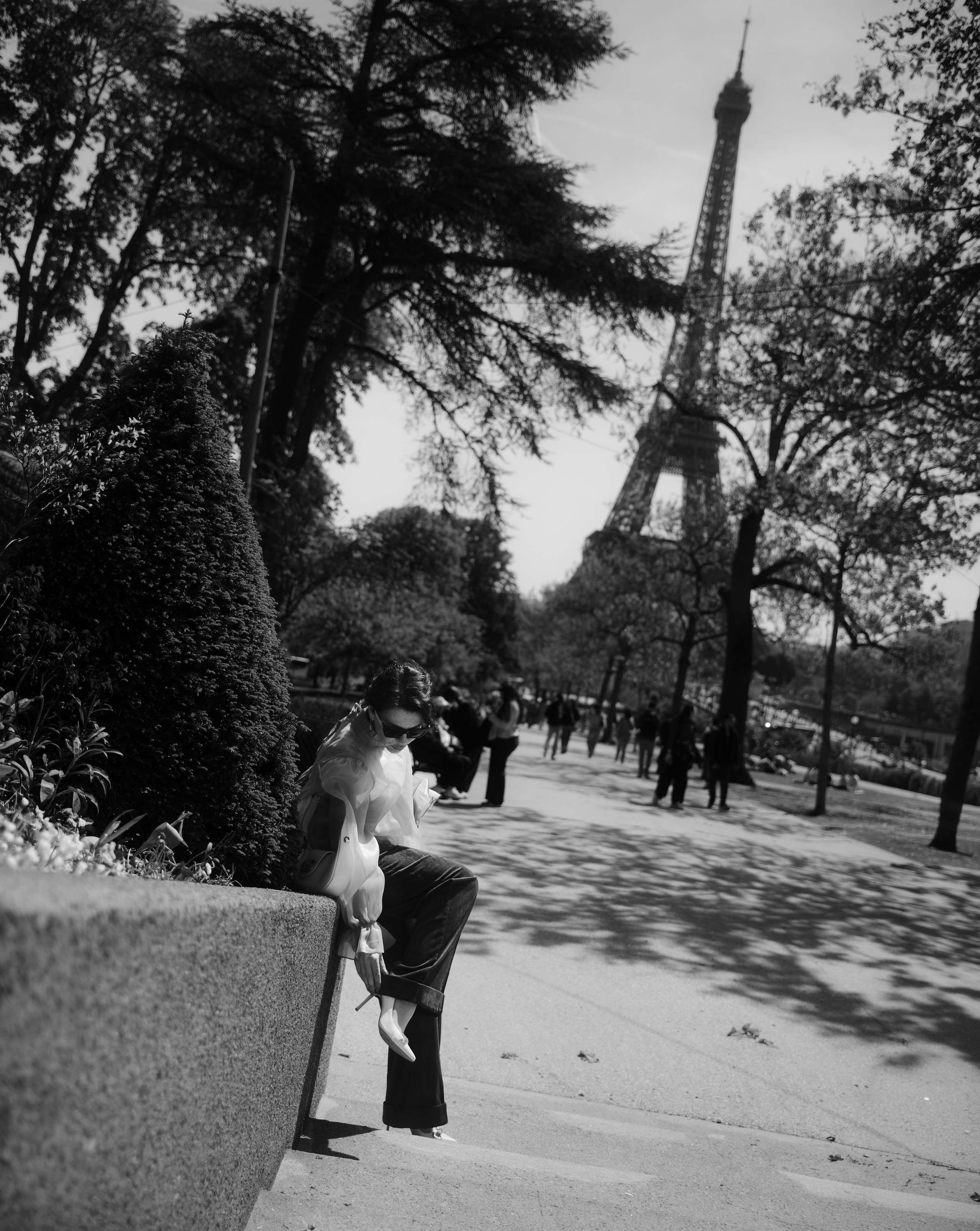 Karina in Paris. Фотограф в Париже Полина Осипова