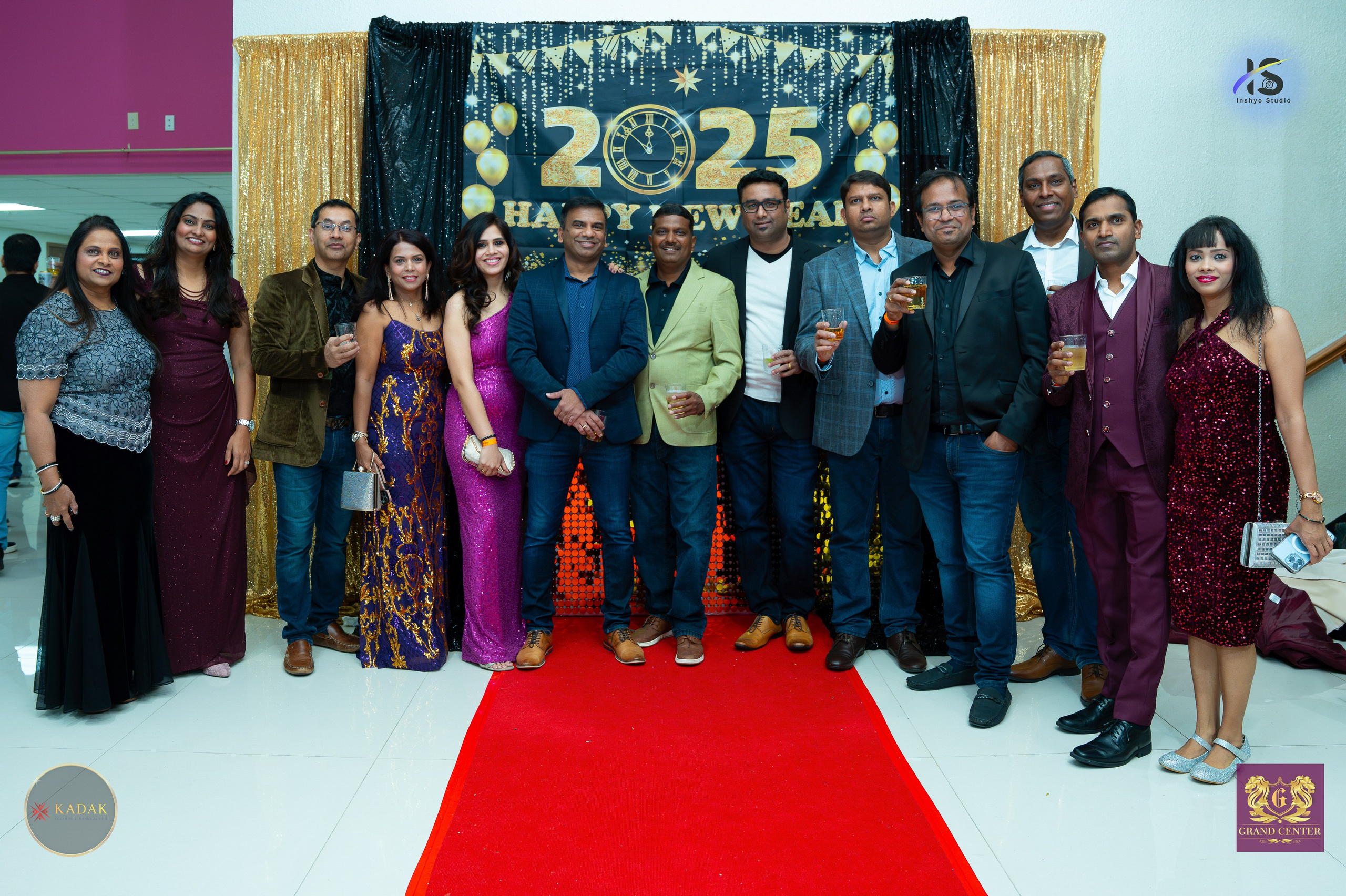 New Year Party — 2025. Inshyo Studio