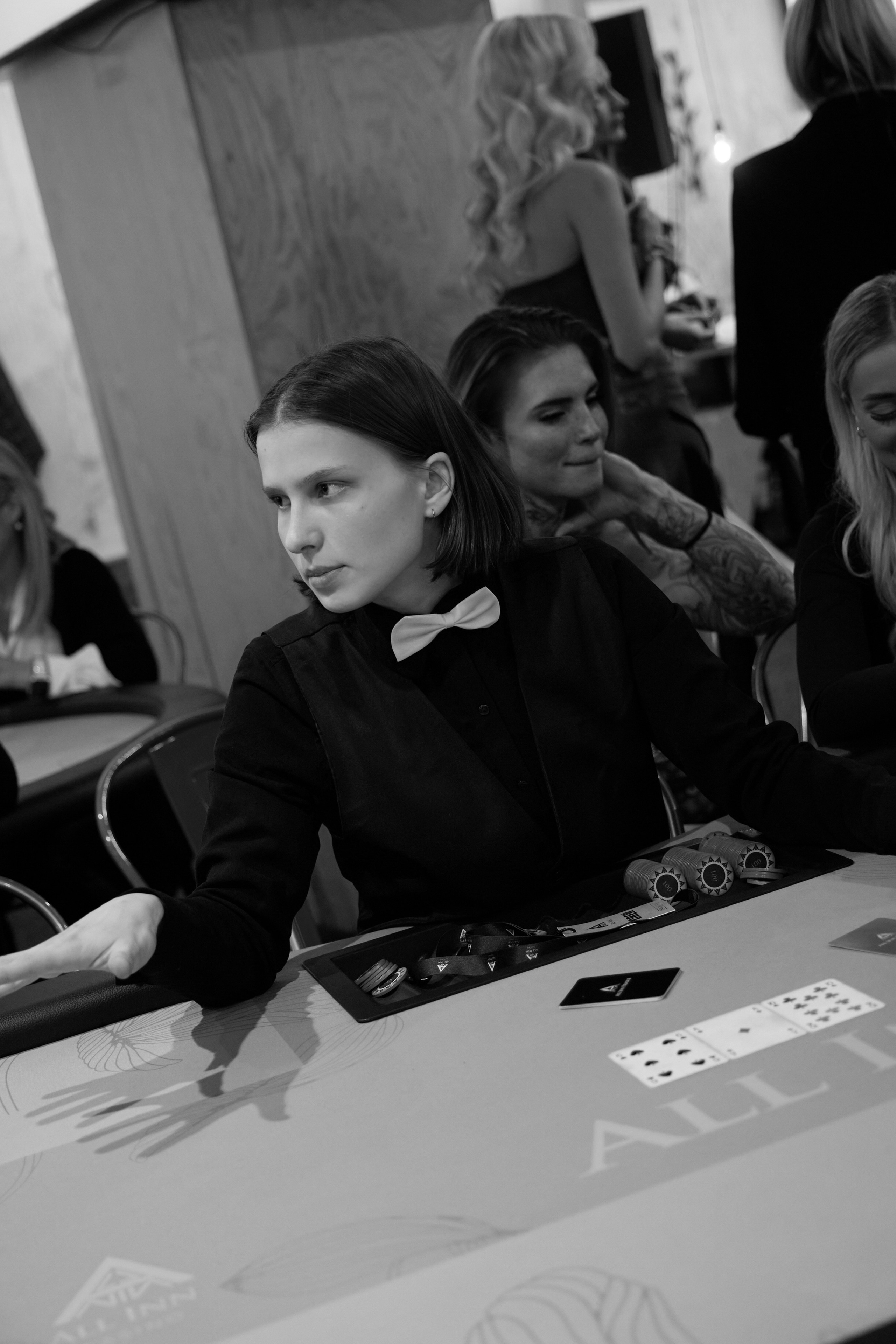 Poker night event. Portfolio