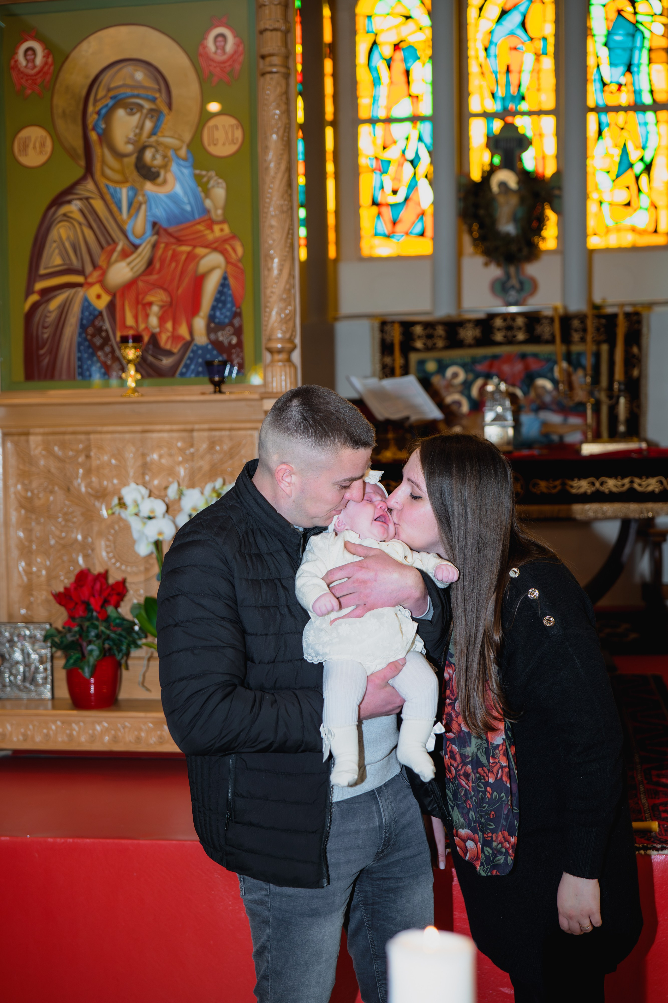 Botezul micii printese. Fotograful și Cameramanul familiei dvs în Franța Paul Photographer