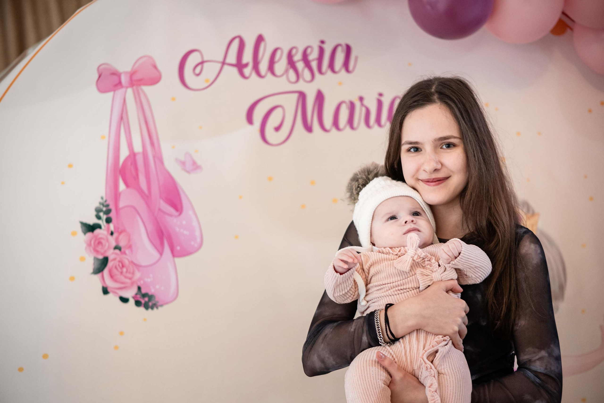 Botez Alessia. Mugurel anghel