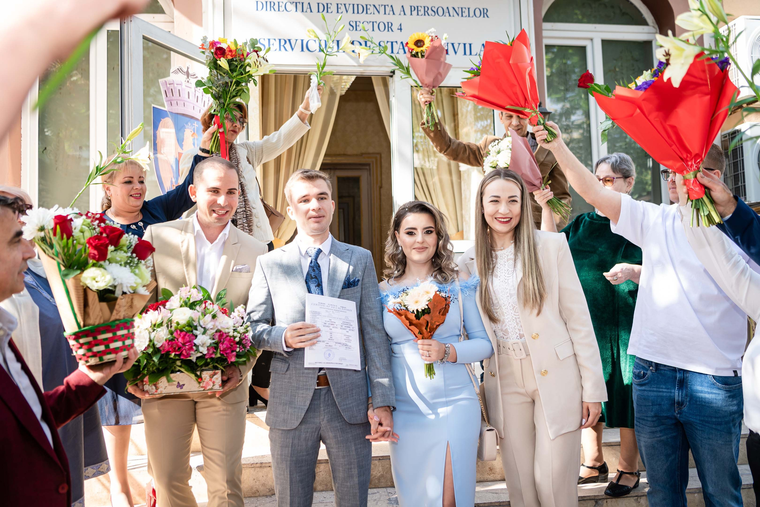 Cununie Iulian si Alexndra. Mugurel anghel