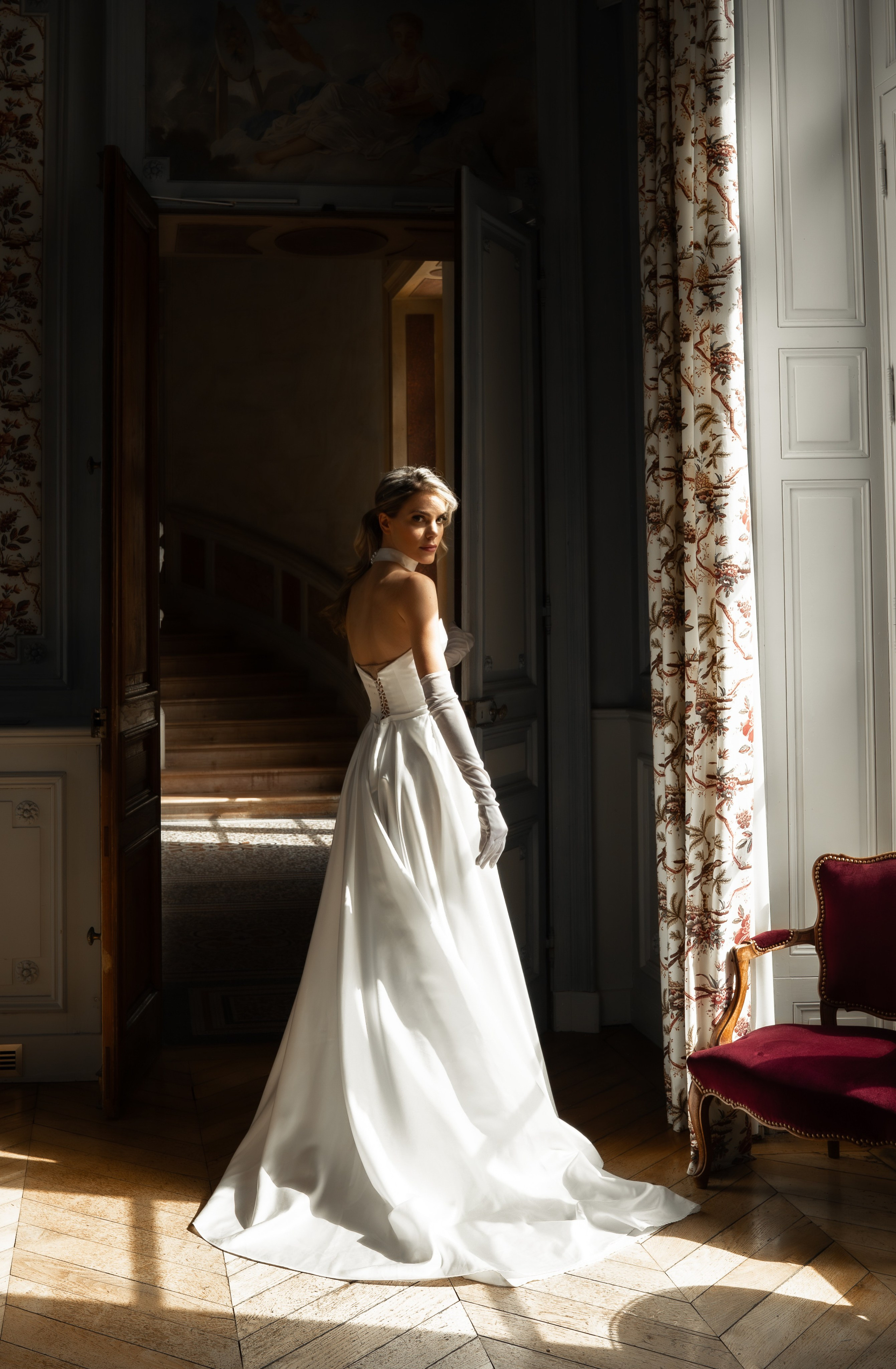 Chateau elopement inspiration. Wedding photographer in Paris Oksana Shum