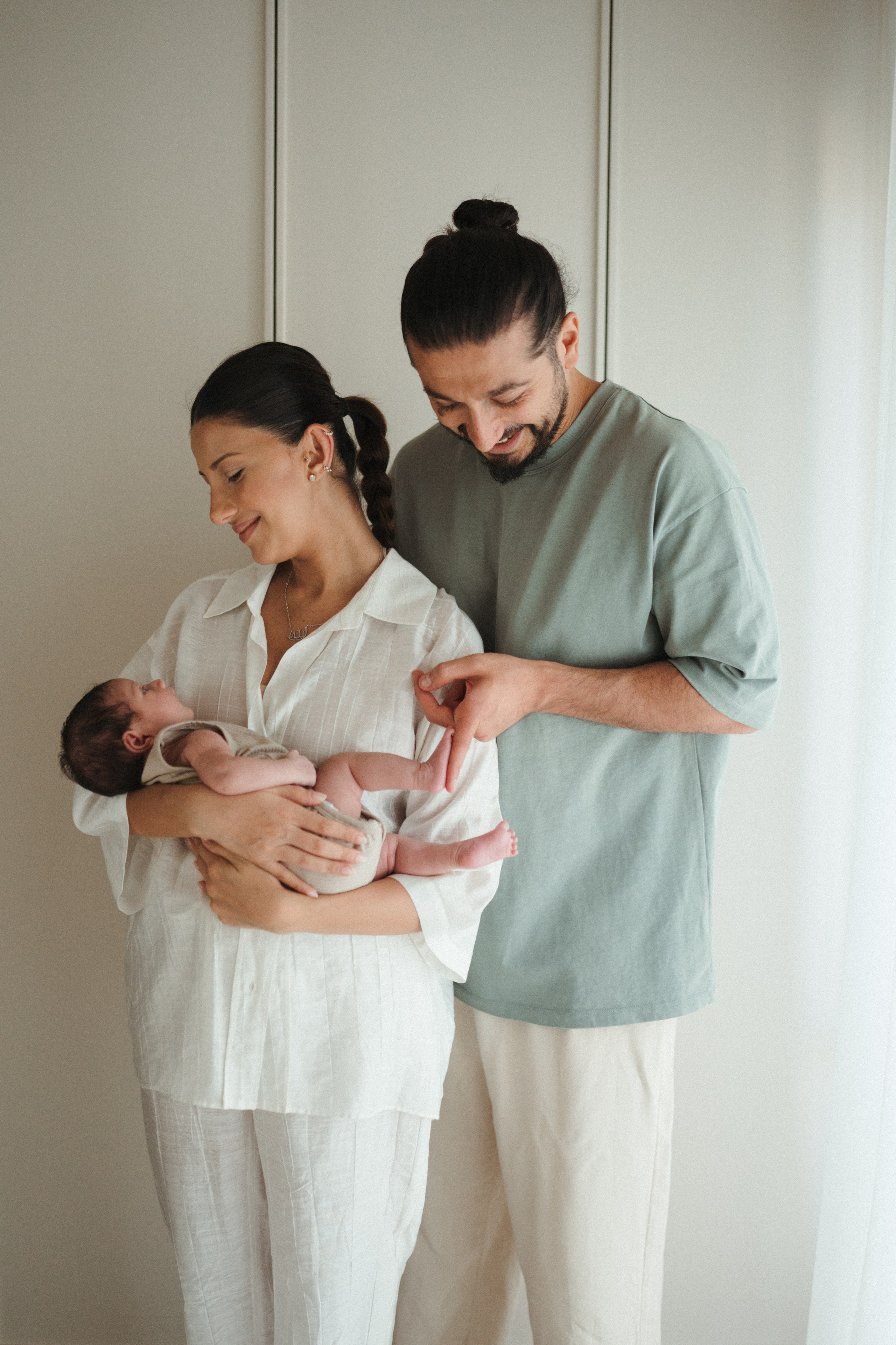 Welcome to the world Selma. Family photographer in Saudi Arabia